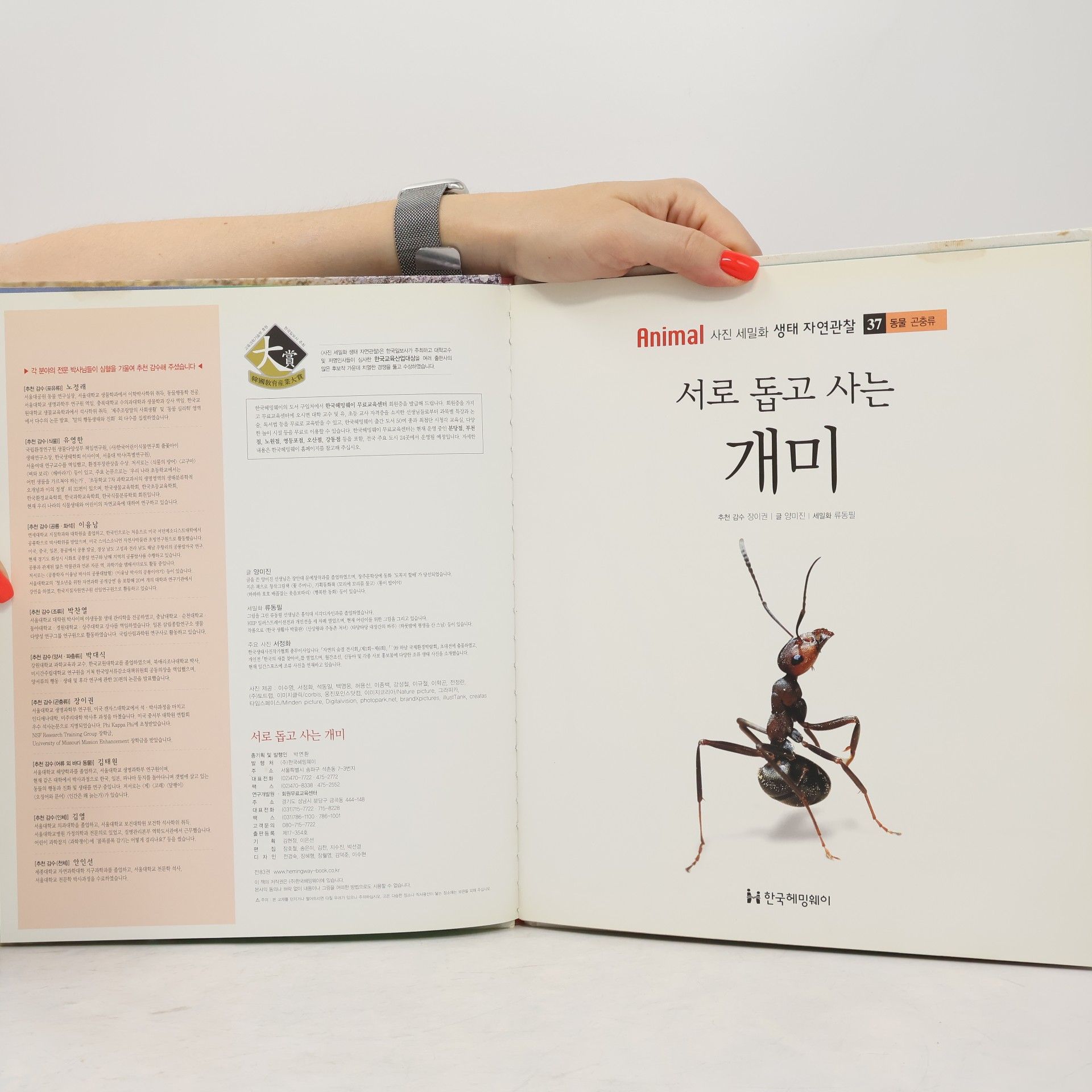 장이권 서로 돕고 사는 개미 37