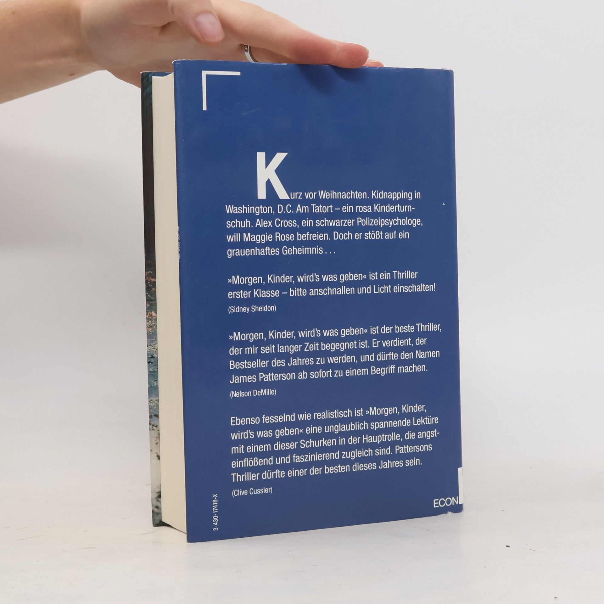 James Patterson Morgen, Kinder, wird's was geben