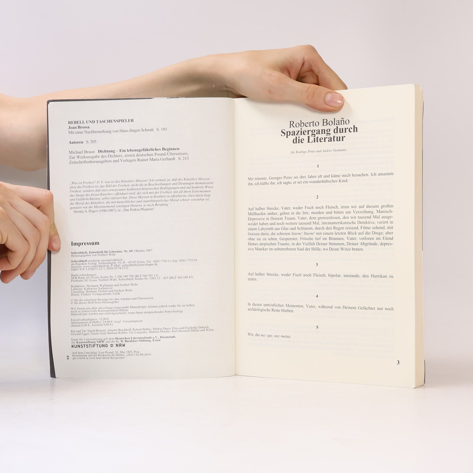 Autorenkollektiv Schreibheft. Zeitschrift für Literatur 69