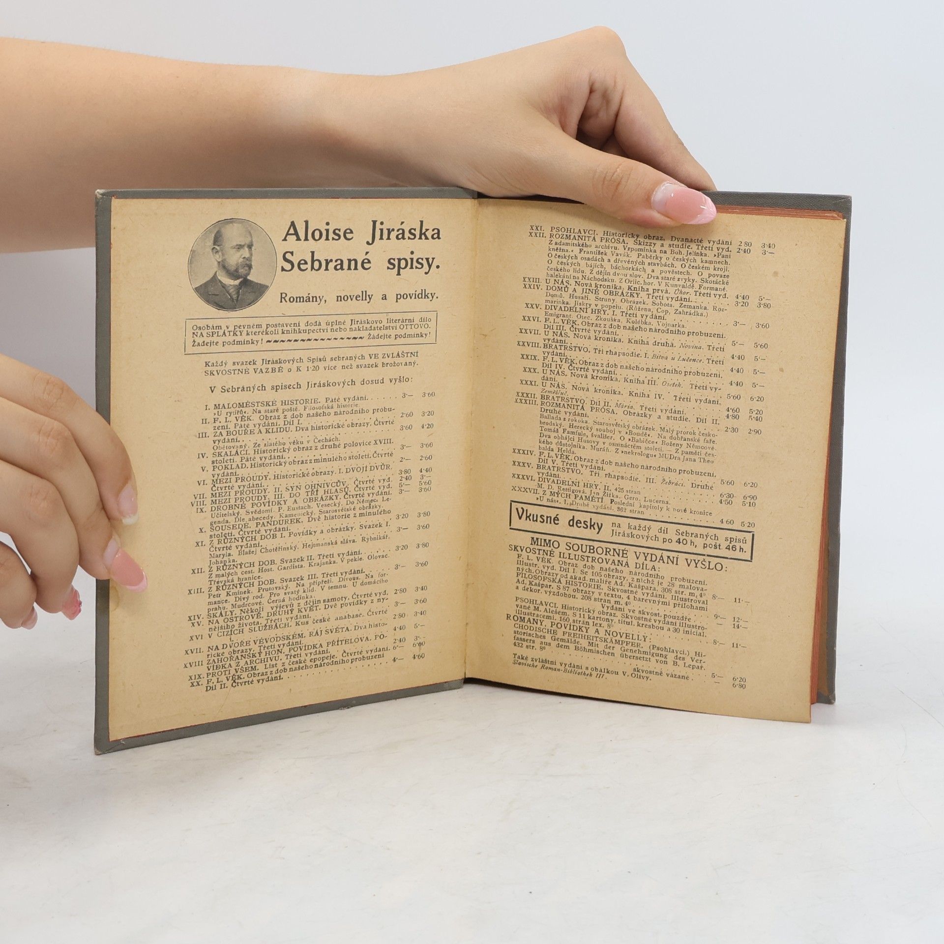 Alois Jirásek Domů a jiné obrázky