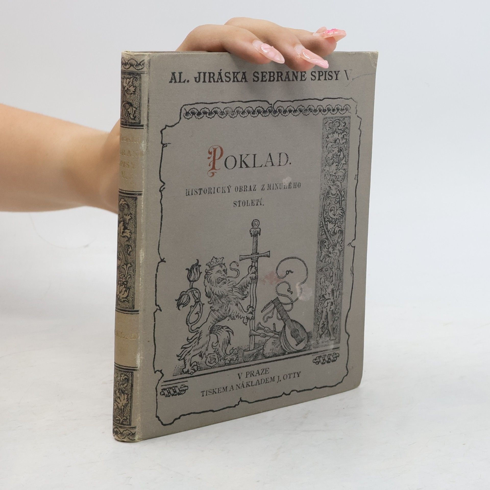 Alois Jirásek Poklad. Historický obraz z minulého století
