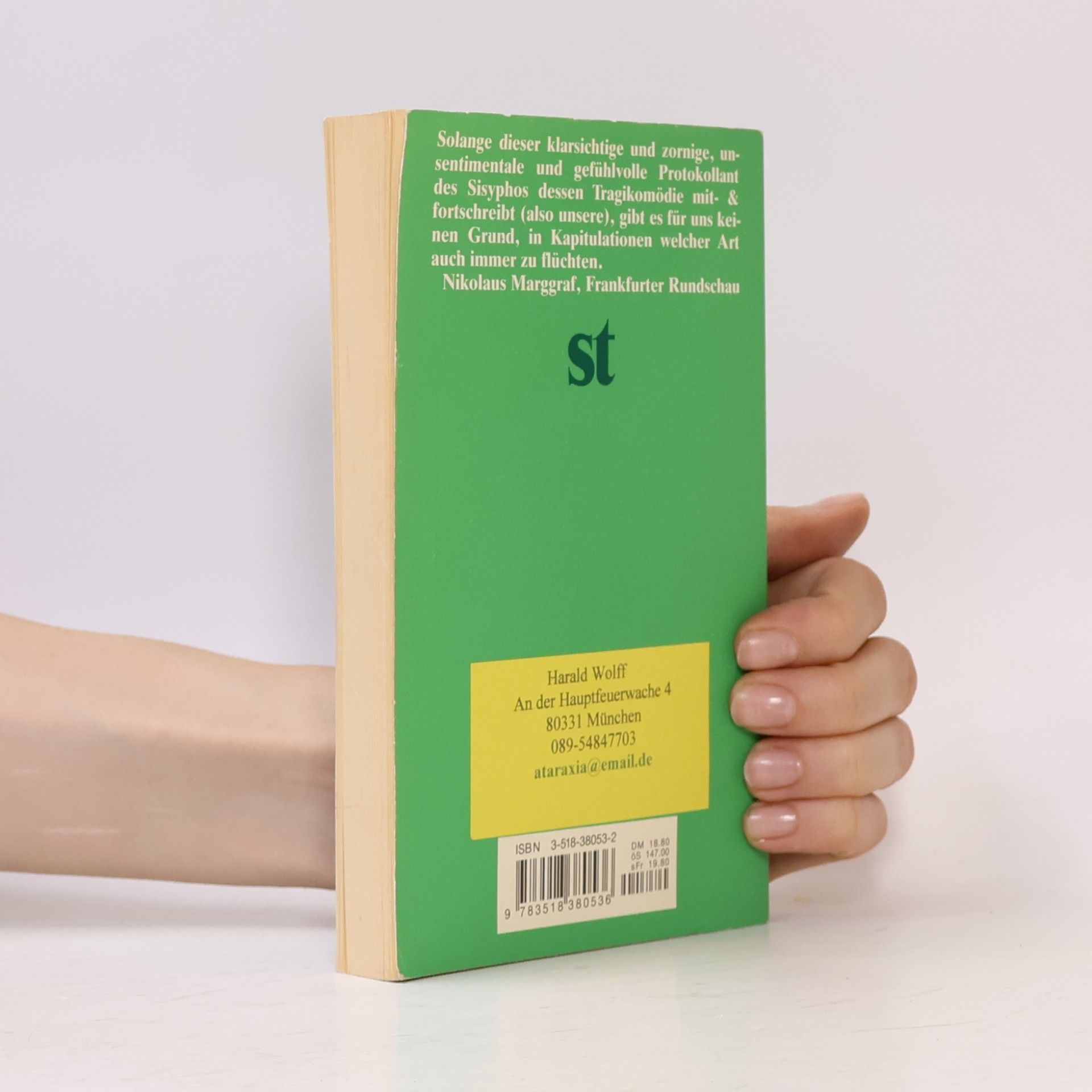 Thomas Bernhard Alte Meister : Komödie