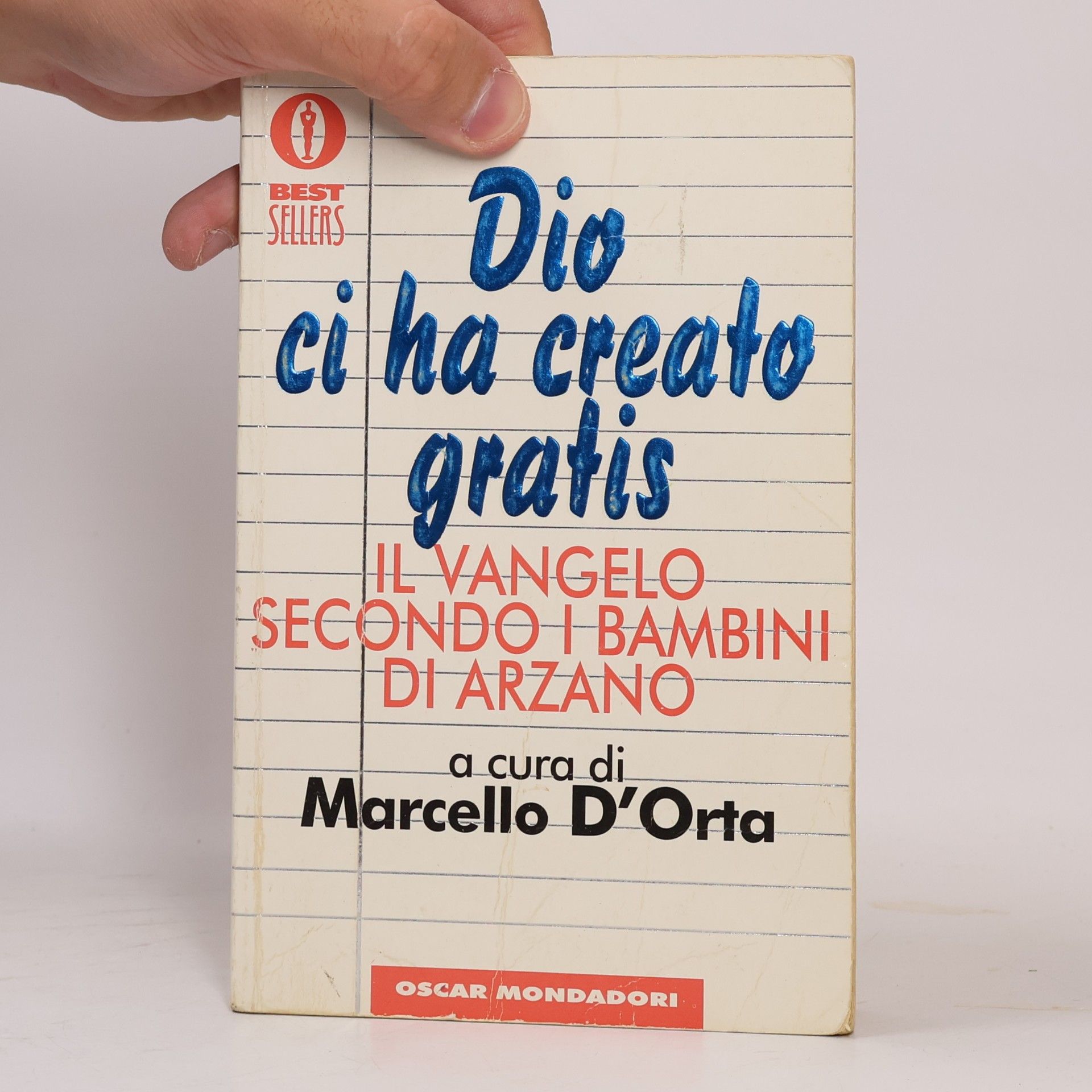 Marcello D'Orta Dio ci ha creato gratis