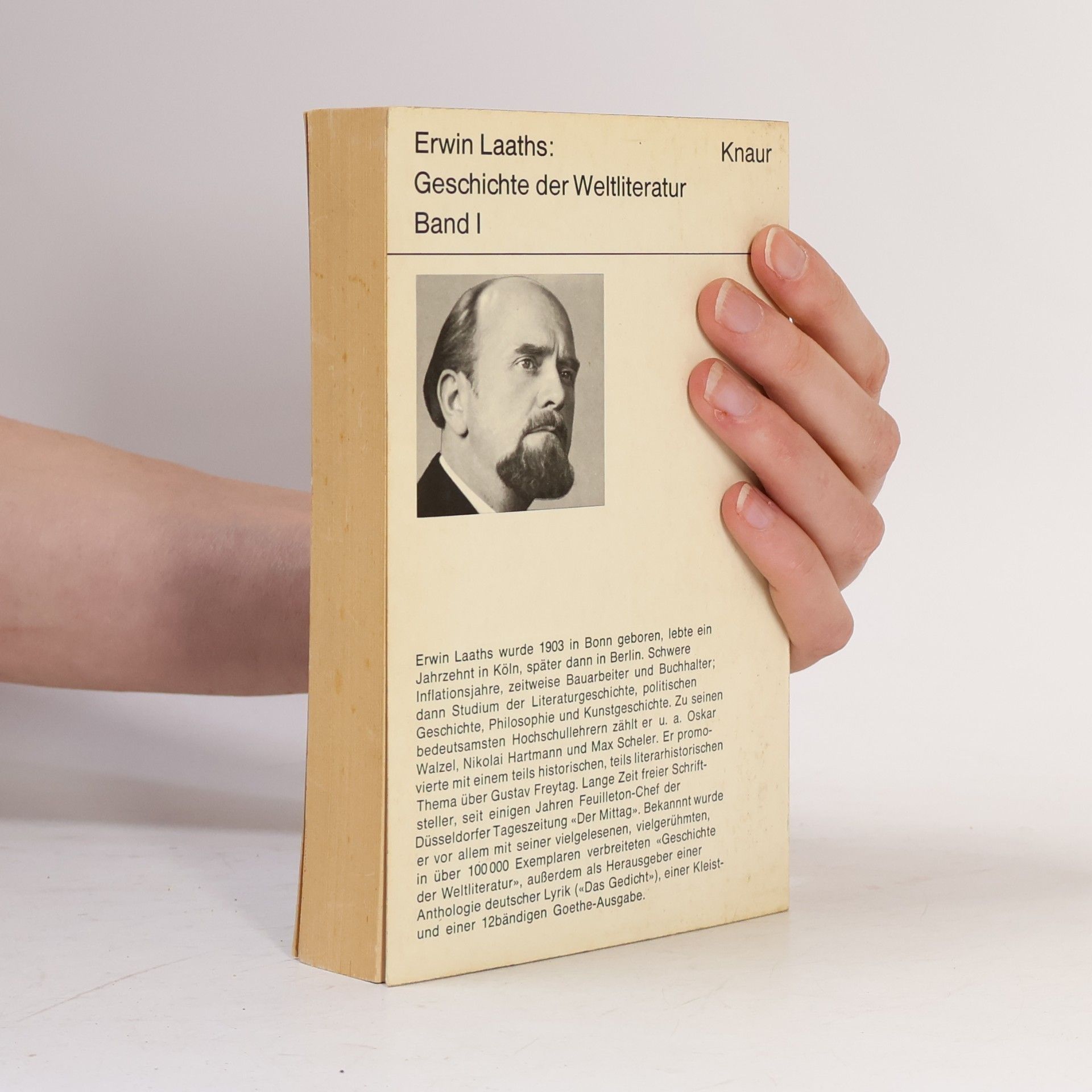 Erwin Laaths Geschichte der Weltliteratur I