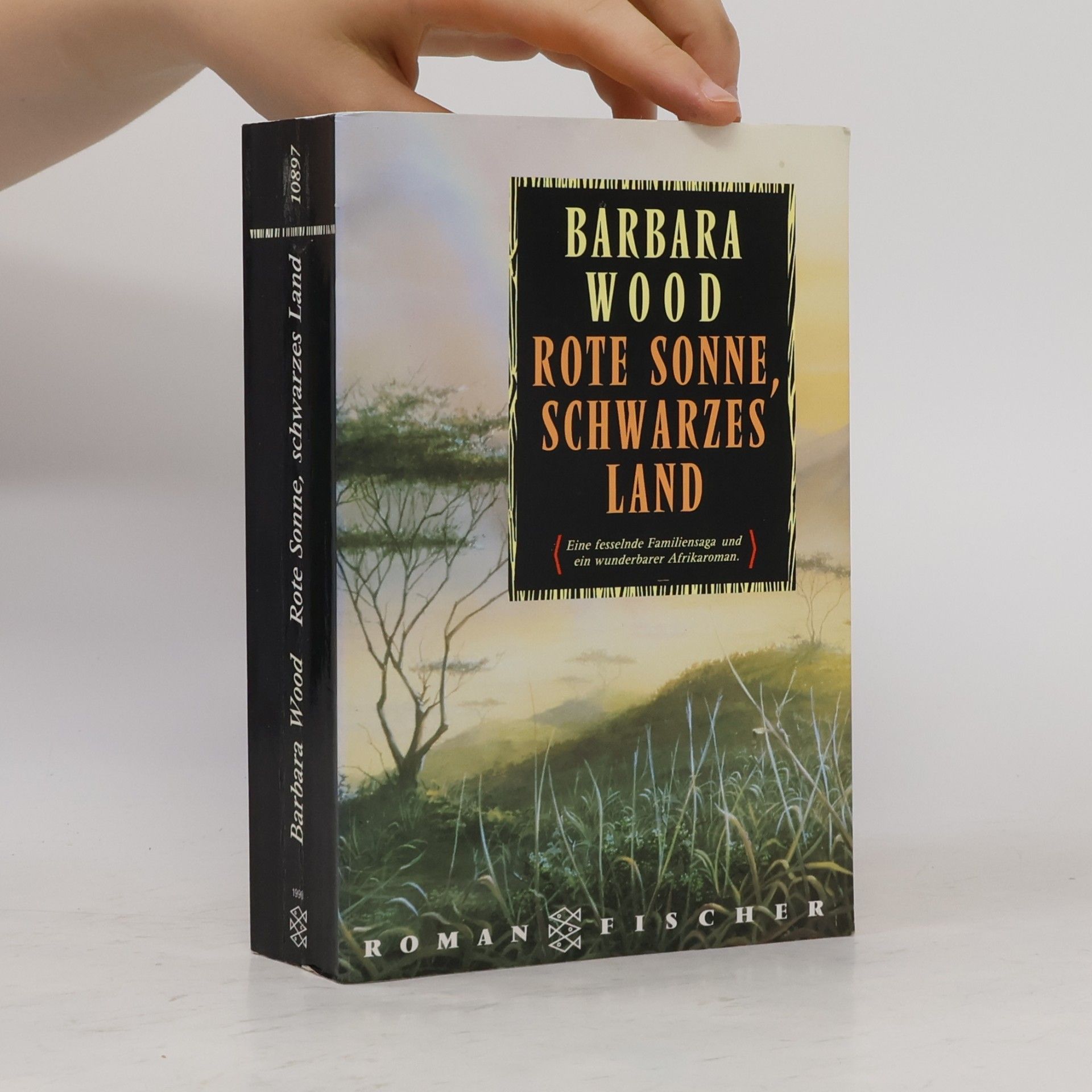 Barbara Wood Rote Sonne, schwarzes Land