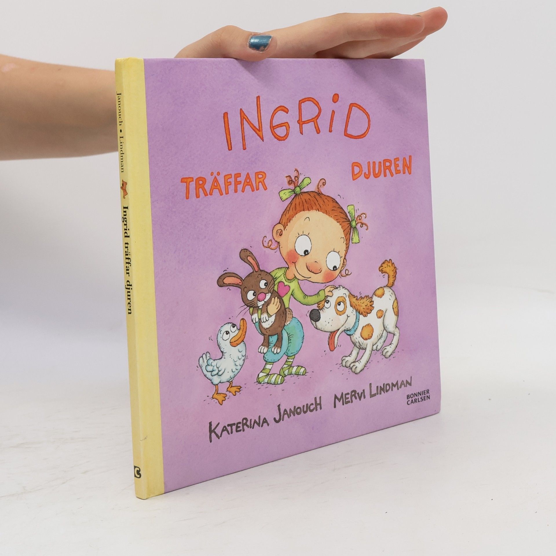 Ingrid träffar djuren