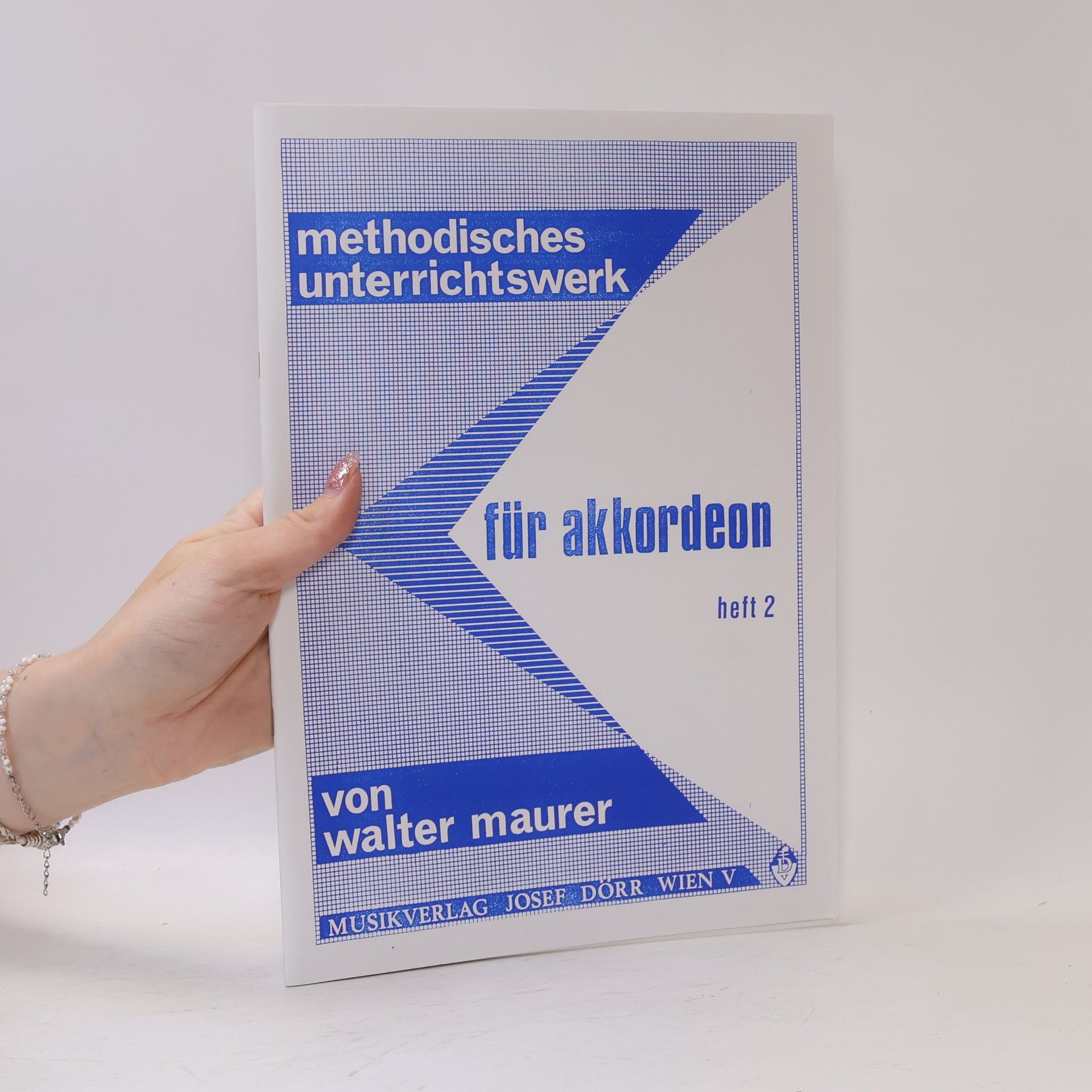 Walter Maurer Methodisches Unterrichtswerk für Akkordeon 2