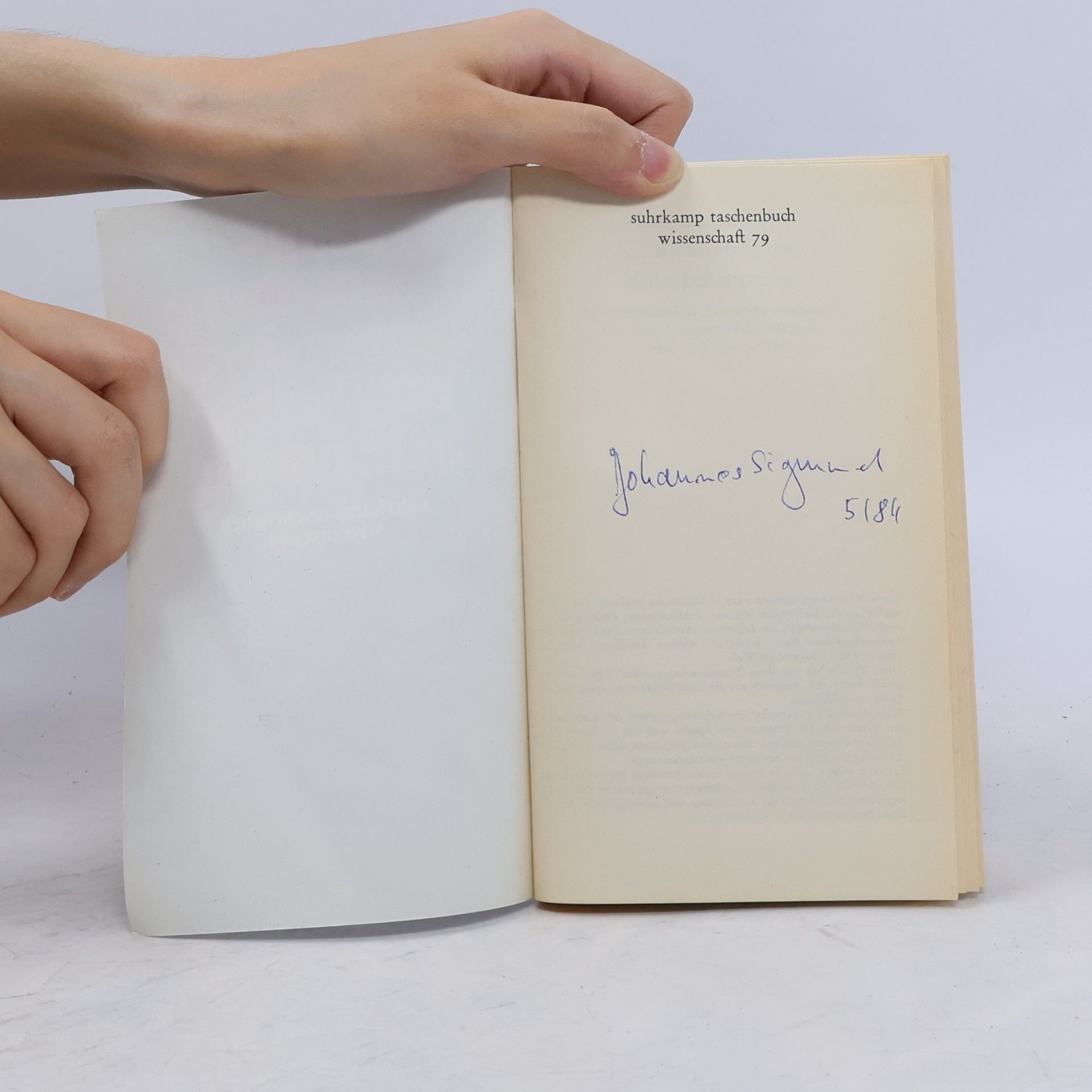 Hans Blumenberg Die Legitimität der Neuzeit 1-3