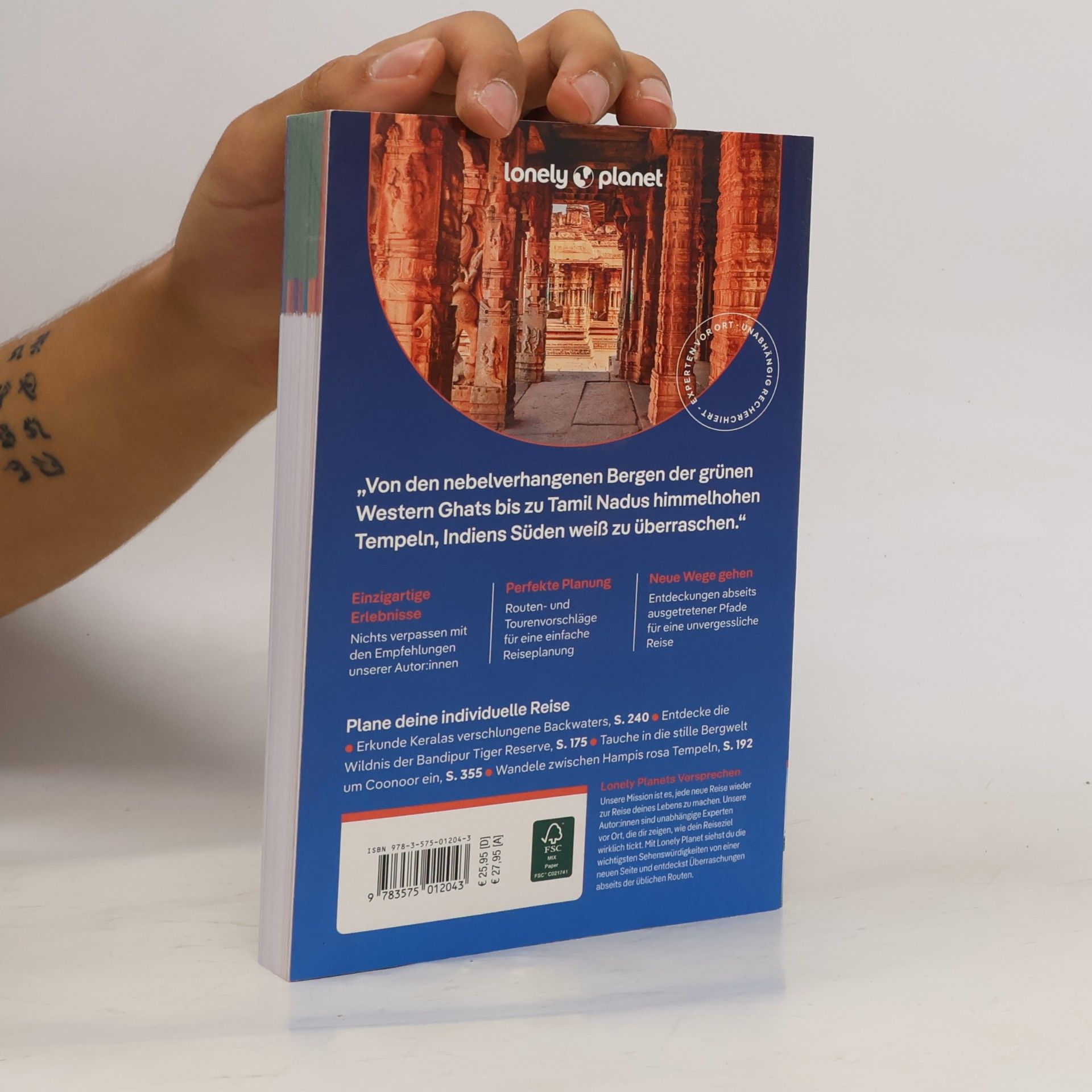 Isabella Noble LONELY PLANET Reiseführer Indien Süden & Kerala