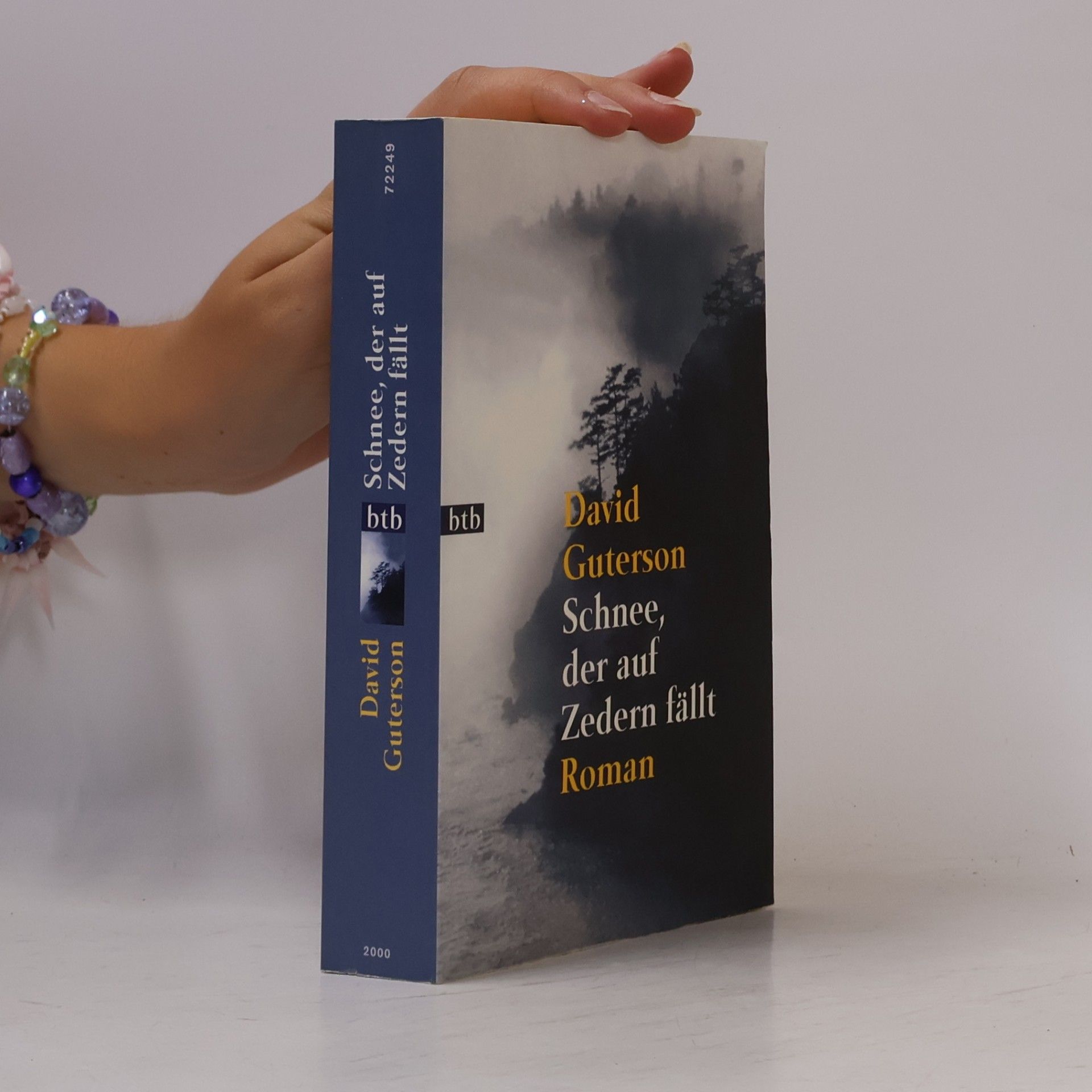 David Guterson Schnee, der auf Zedern fällt