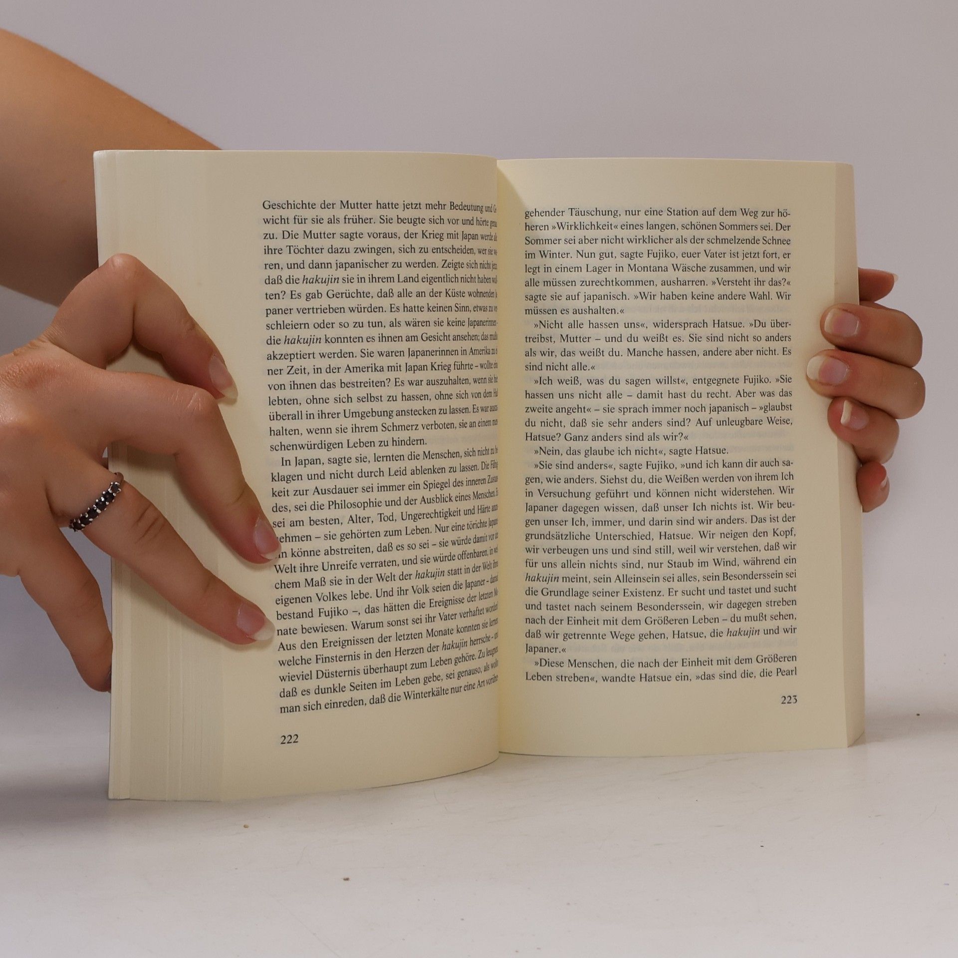 David Guterson Schnee, der auf Zedern fällt