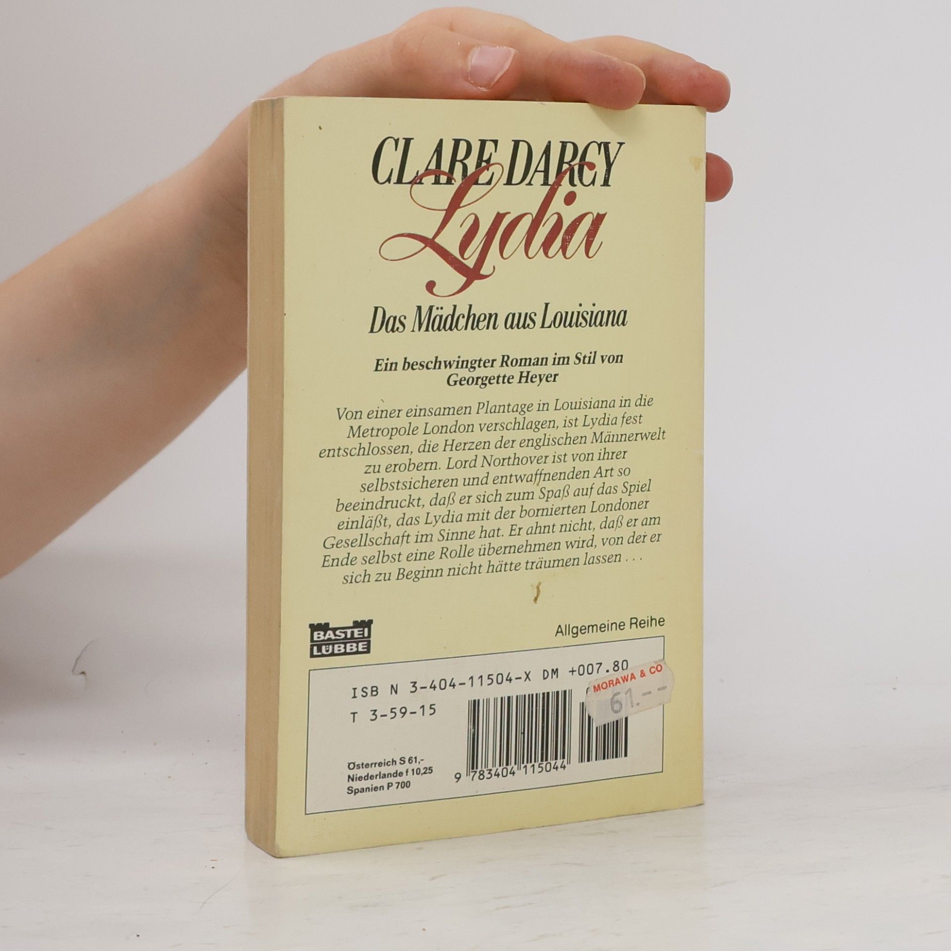 Clare Darcy Lydia