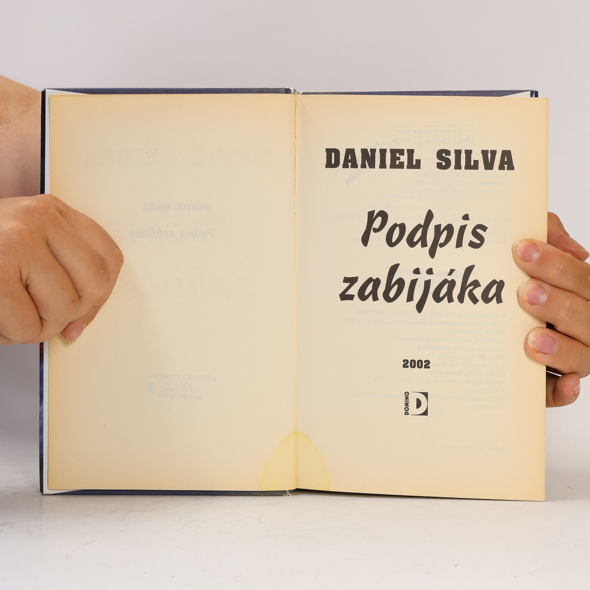 Daniel Silva Podpis zabijáka