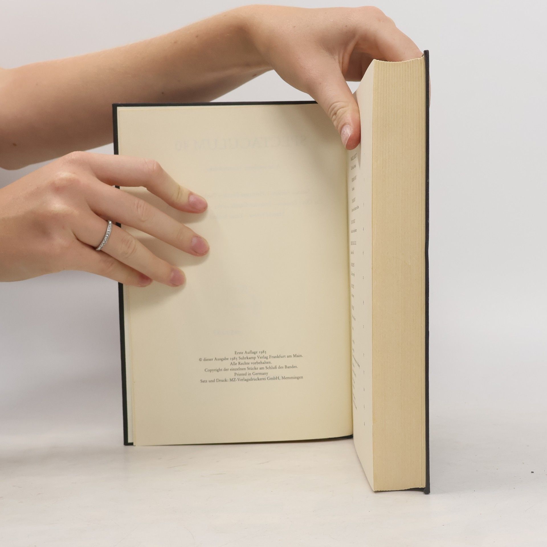 Autores varios Spectaculum XL.