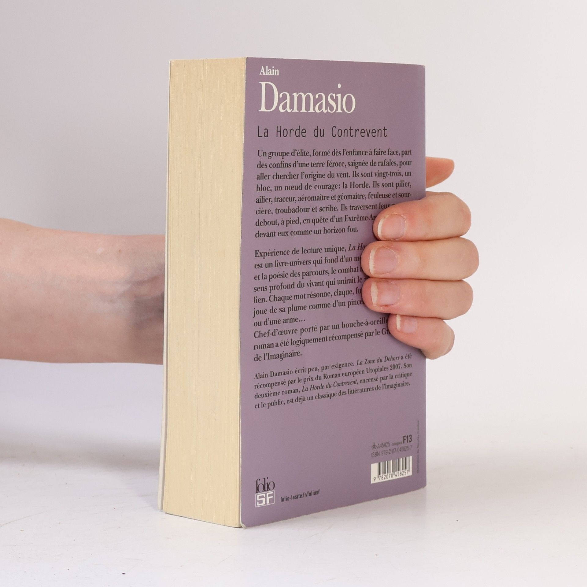 Alain Damasio Folio SF: La Horde du Contrevent