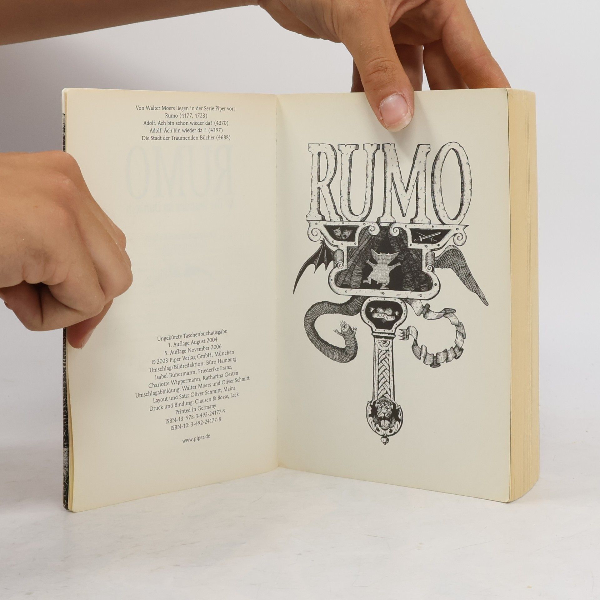 Walter Moers Rumo & Die Wunder im Dunkeln