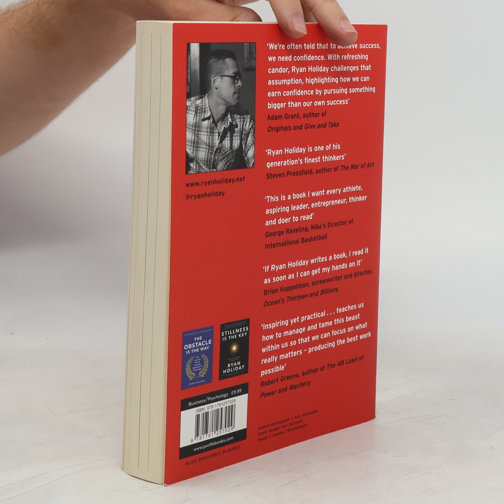 Ryan Holiday Ego is The Enemy