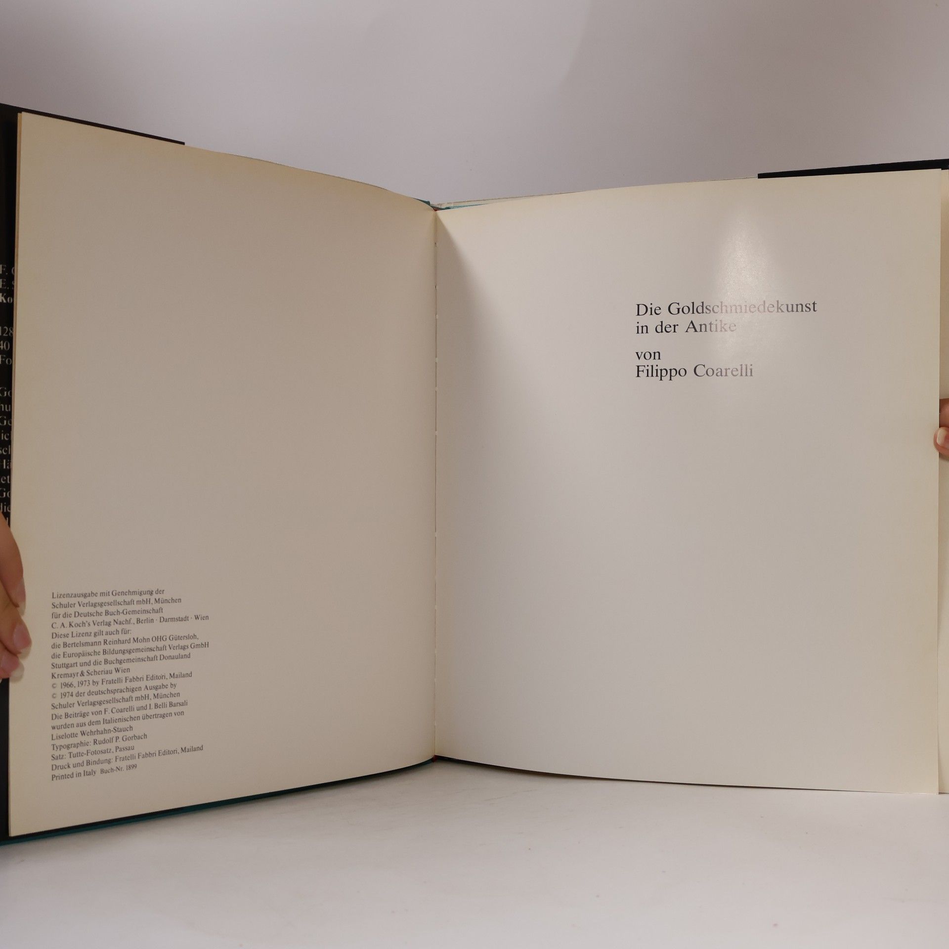 Filippo Coarelli Kostbarkeiten der Goldschmiedekunst