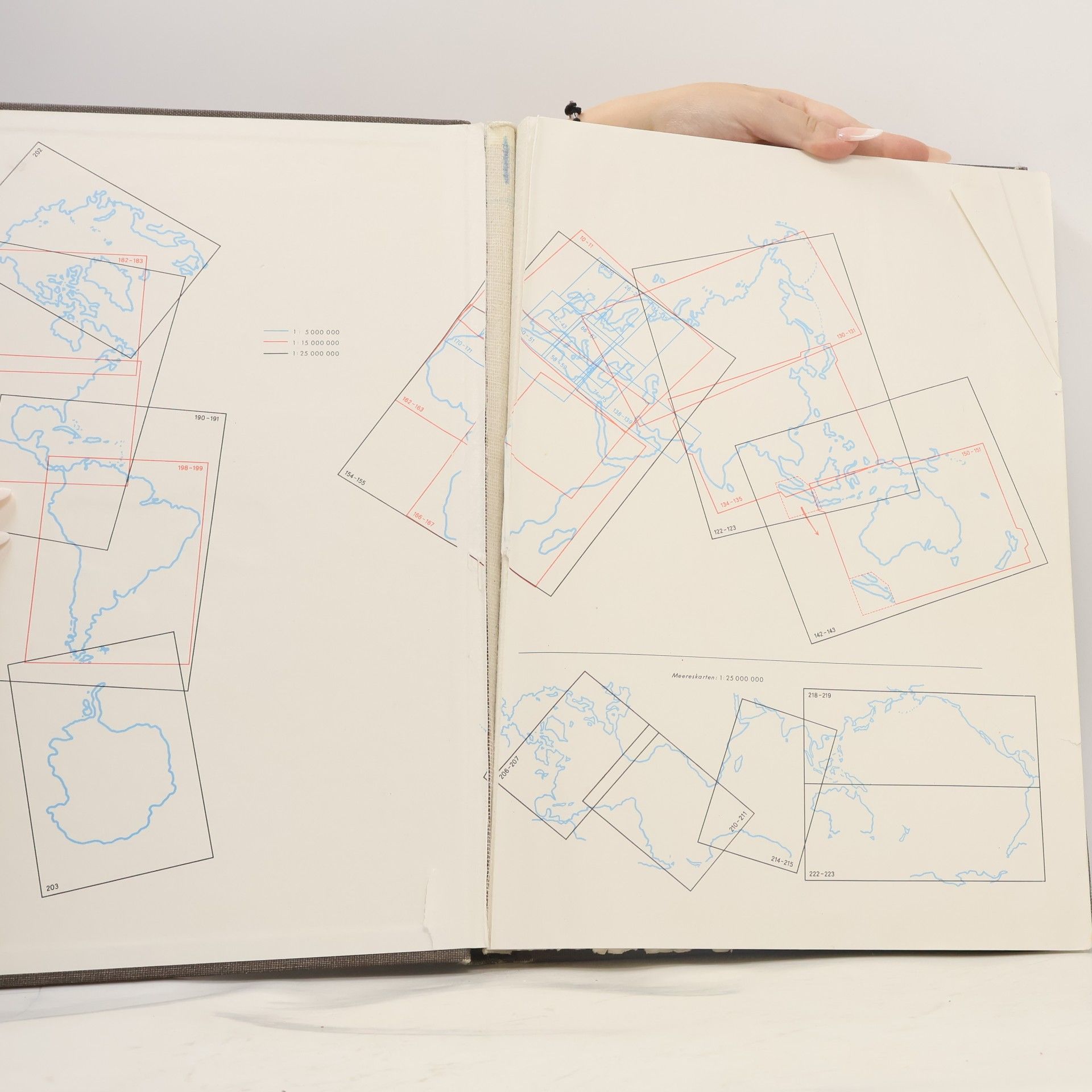 Adolf Hanle Meyers neuer Handatlas