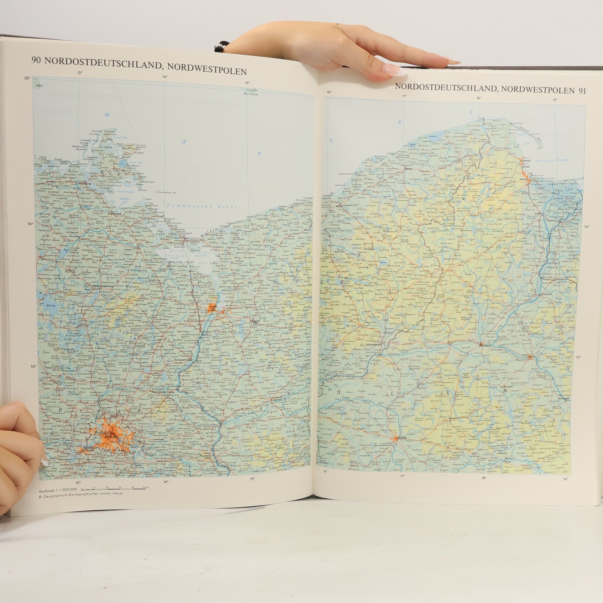 Adolf Hanle Meyers neuer Handatlas
