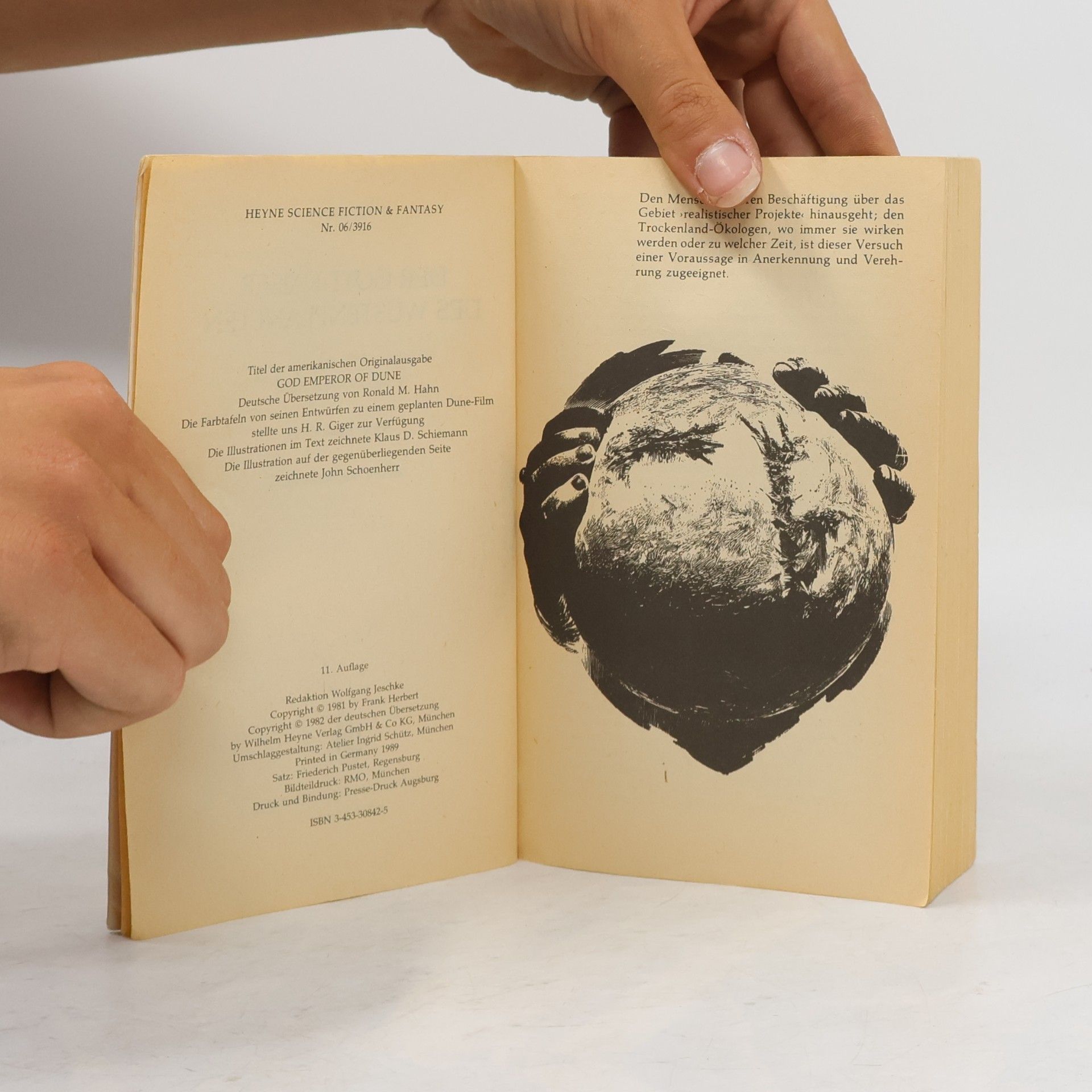 Frank Herbert Der Gottkaiser des Wüstenplaneten