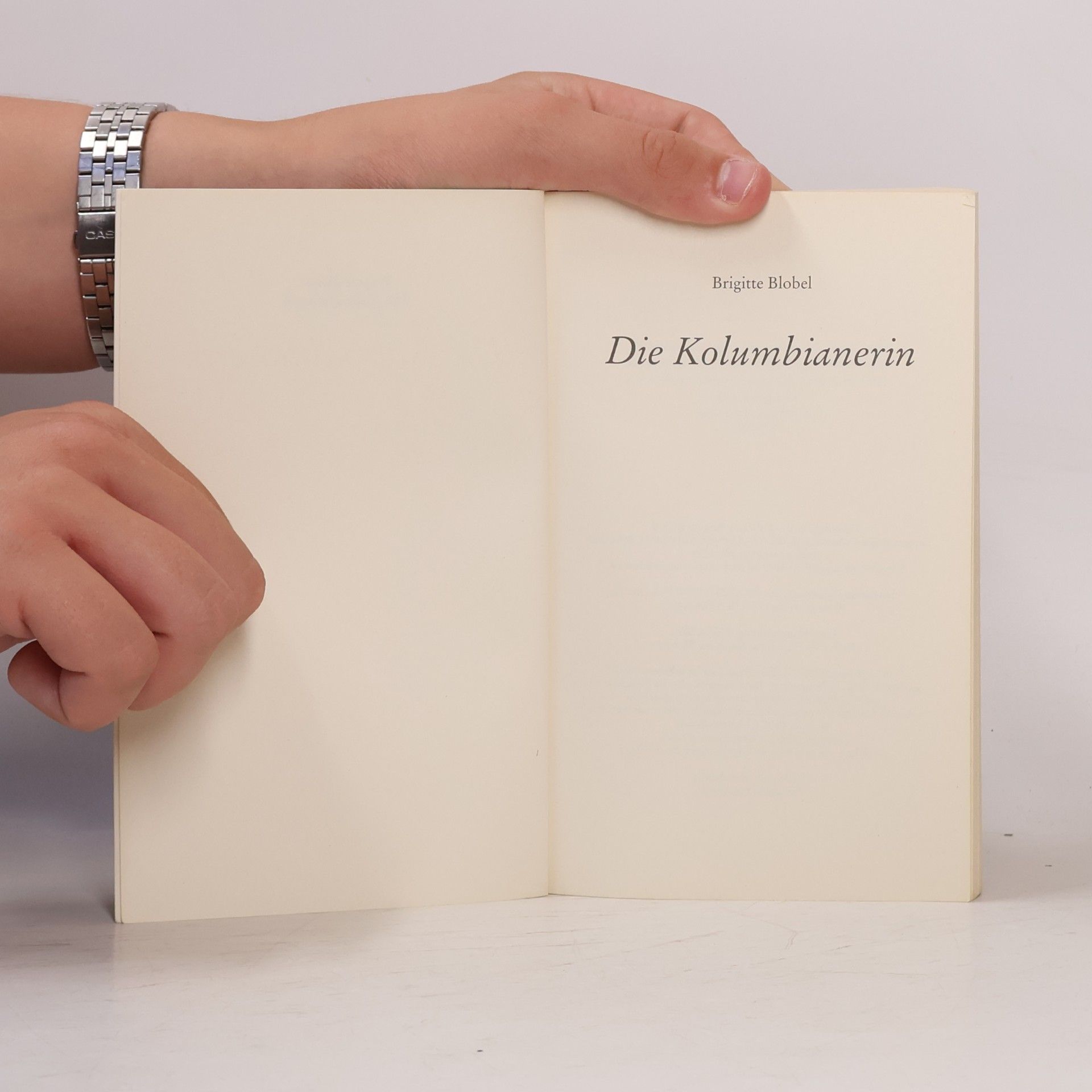 Brigitte Blobel Die Kolumbianerin