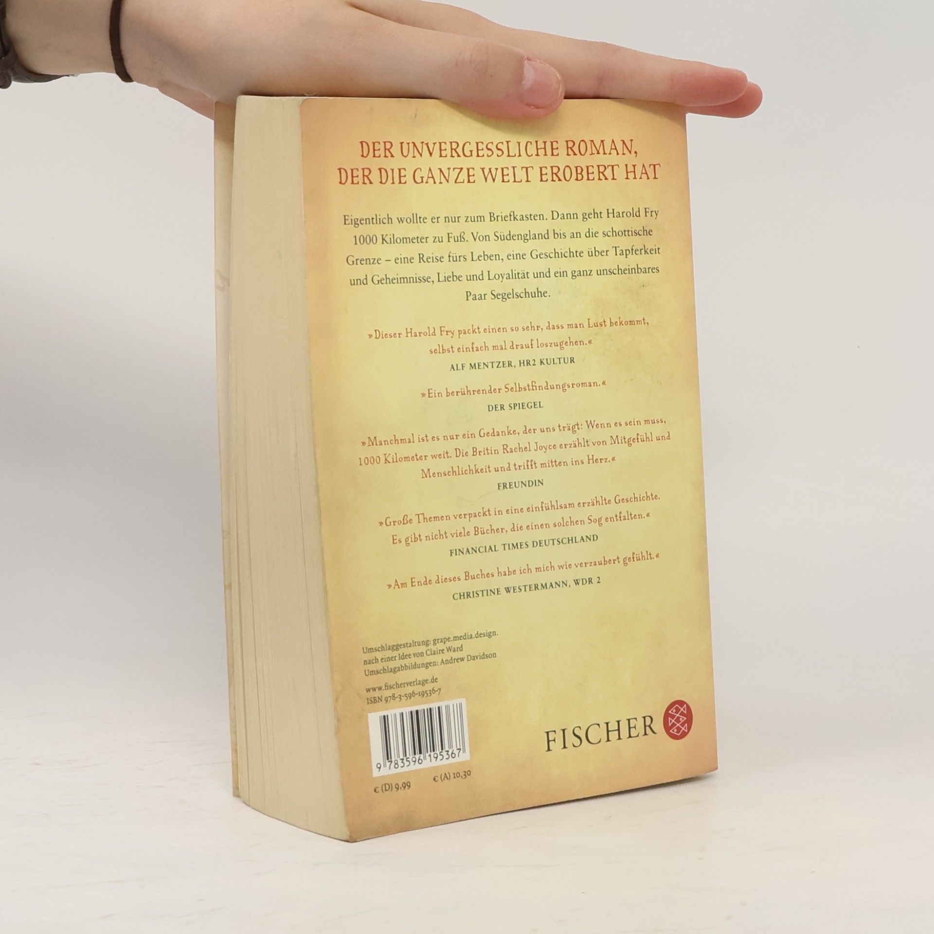Rachel Joyce Die unwahrscheinliche Pilgerreise des Harold Fry