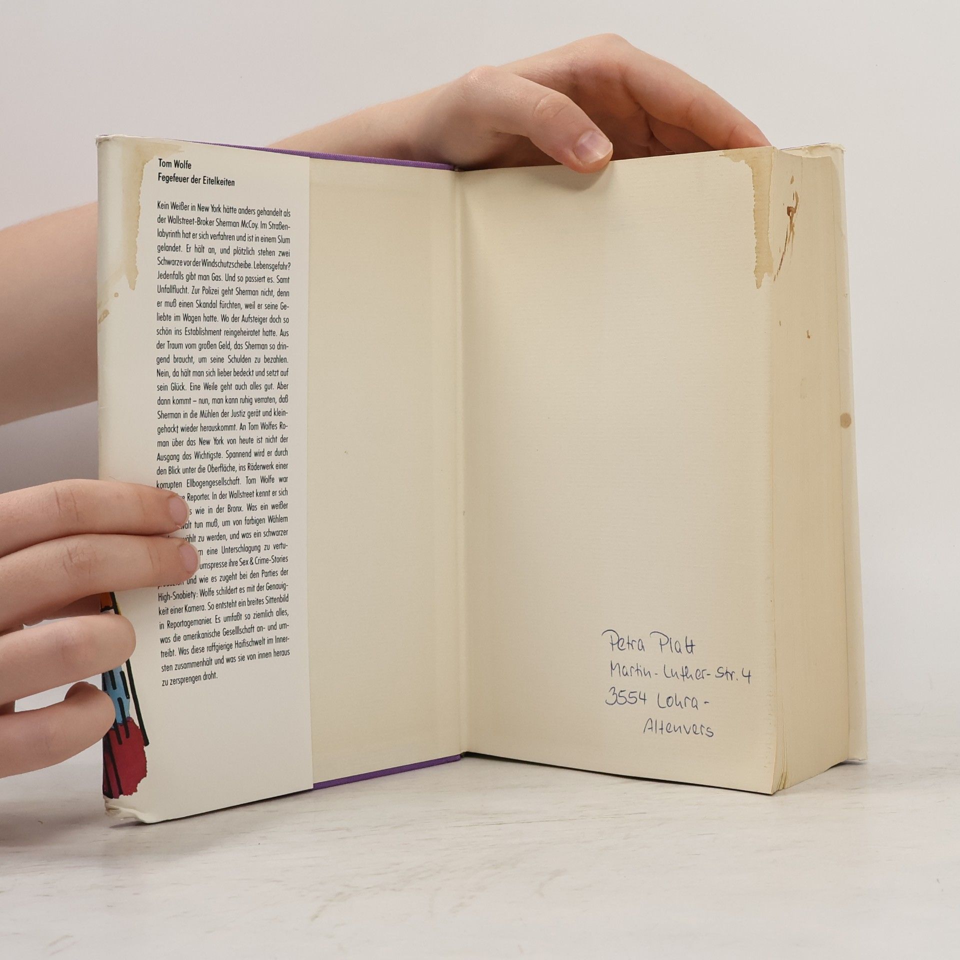 Tom Wolfe Fegefeuer der Eitelkeiten