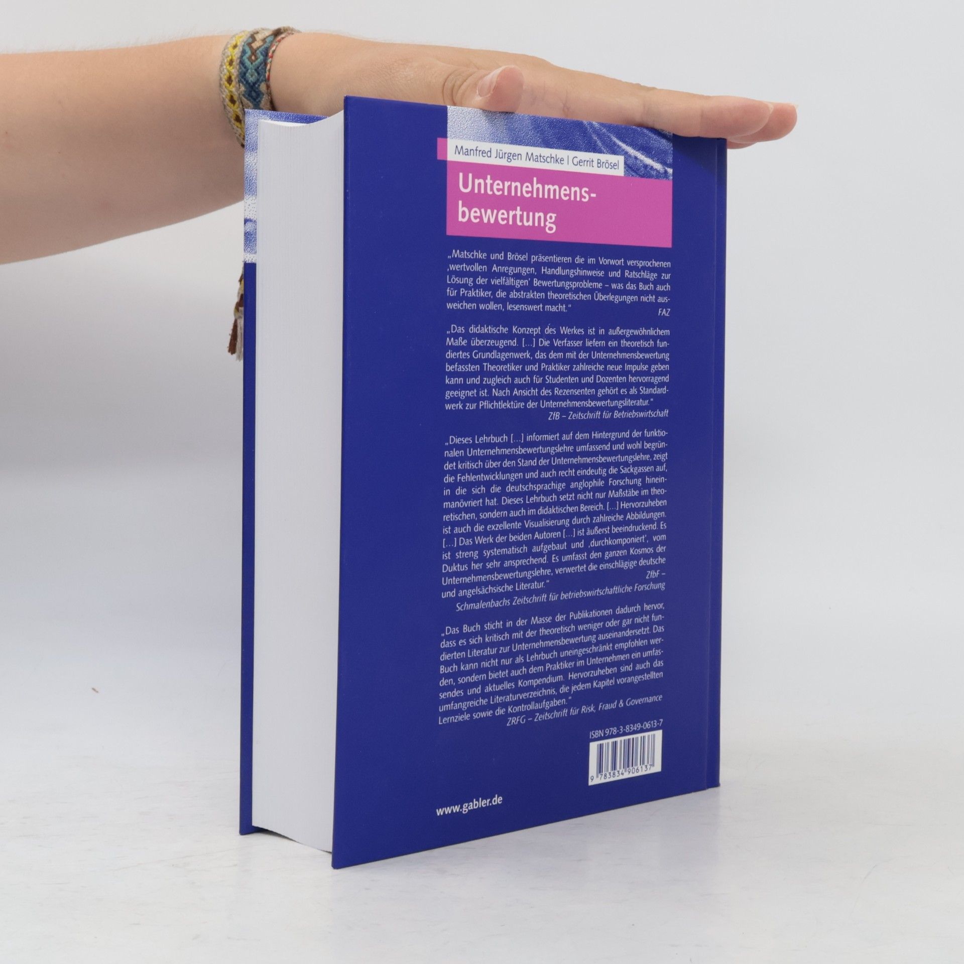 M. J. Matschke Unternehmensbewertung