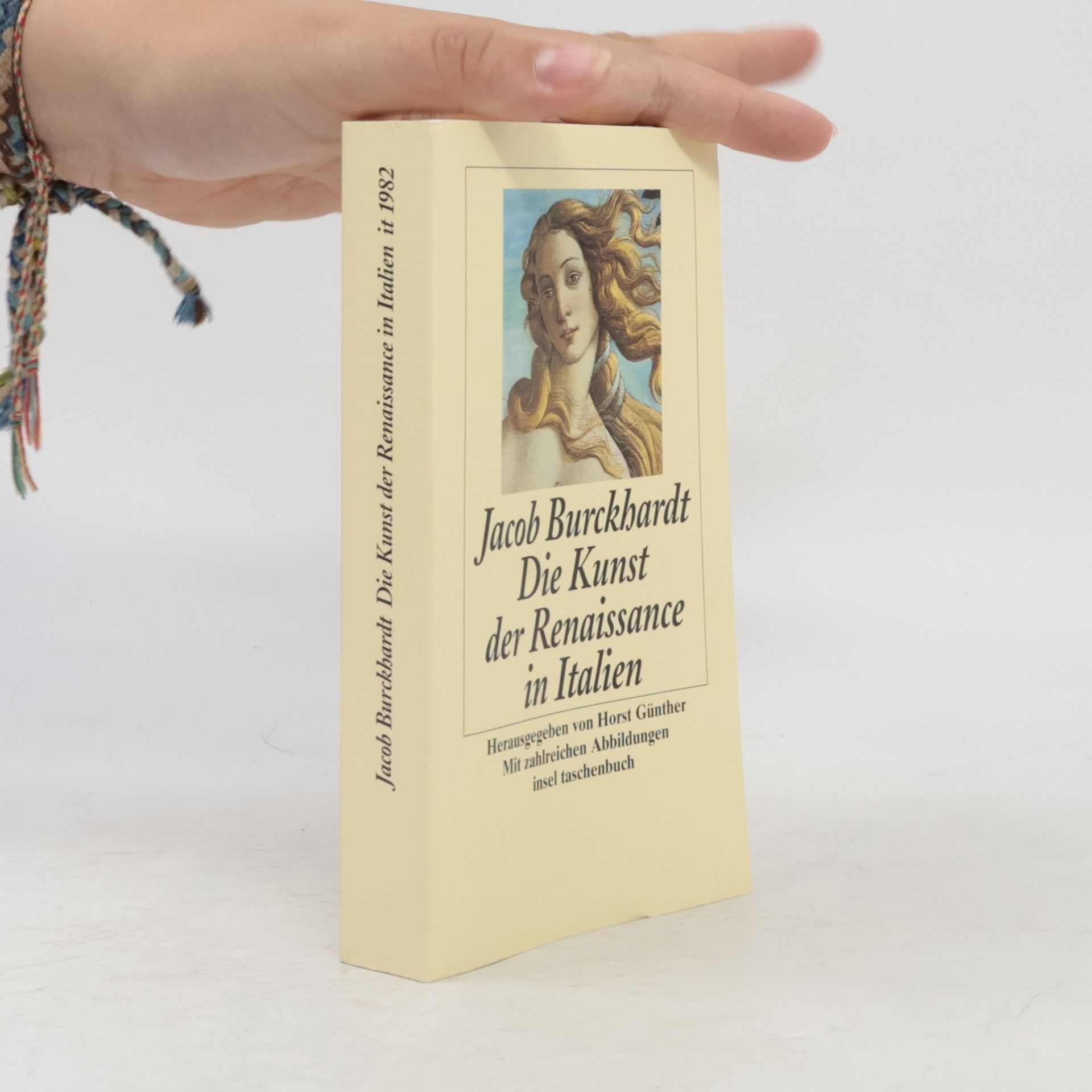 Jacob Christoph Burckhardt Die Kultur der Renaissance in Italien. Die Kunst der Renaissance in Italien