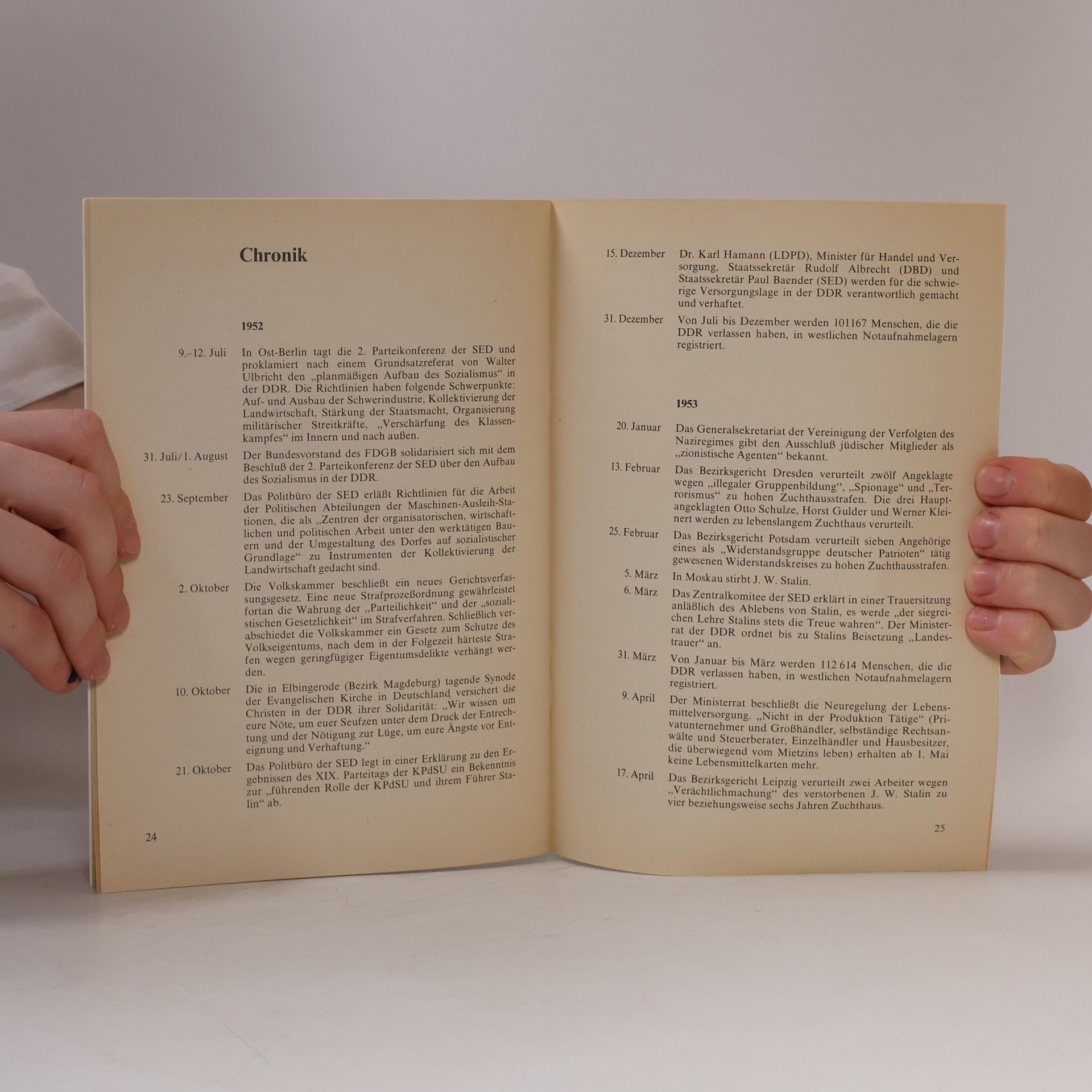 Various authors Der Aufstand vom 17. Juni 1953