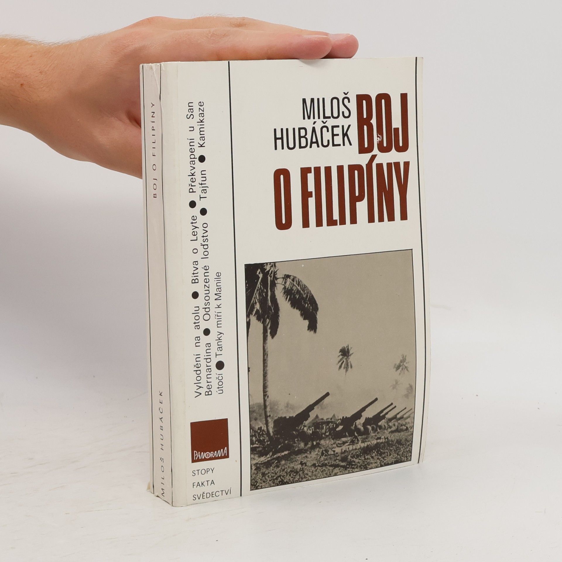 Miloš Hubáček Boj o Filipíny