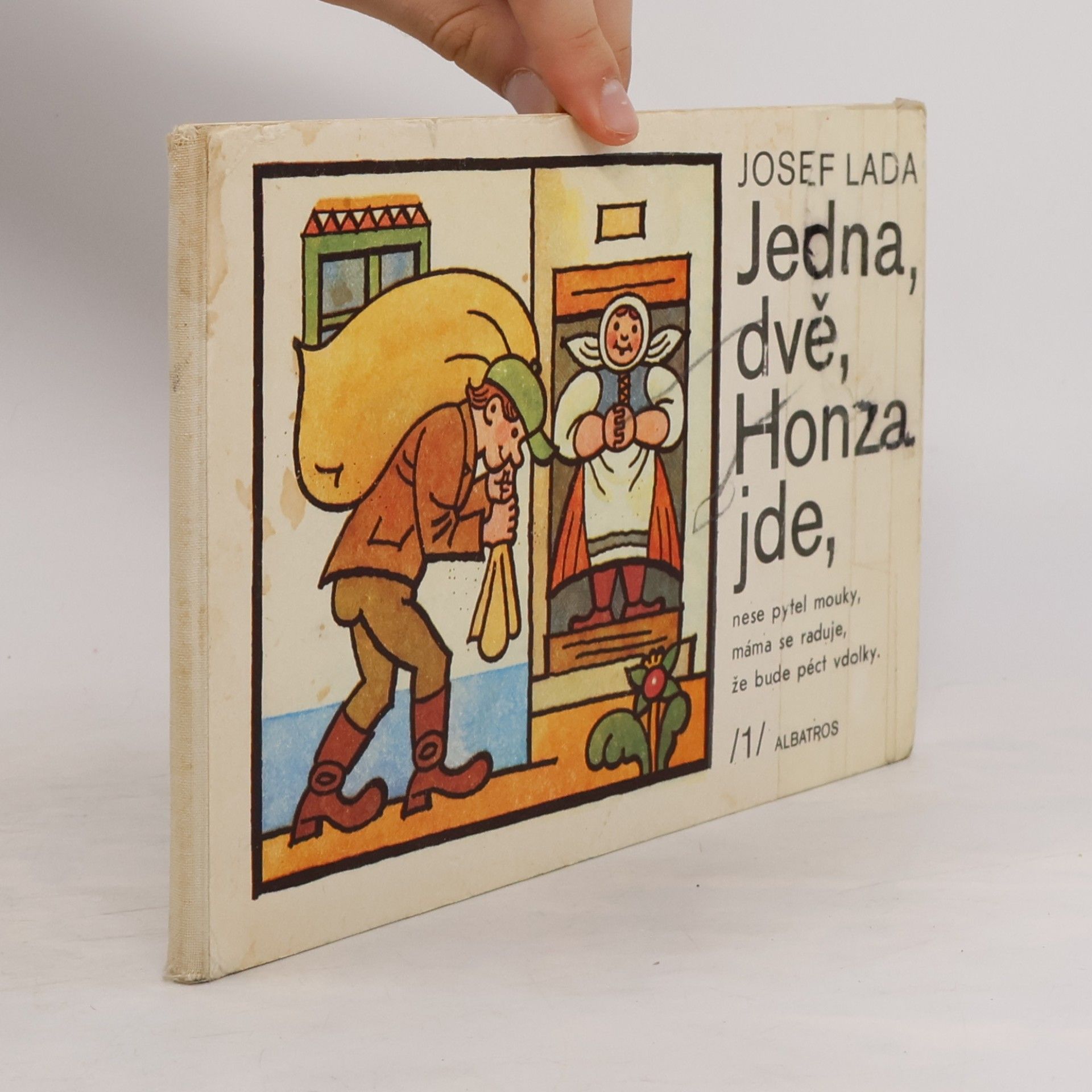 Josef Lada Jedna, dvě, Honza jde