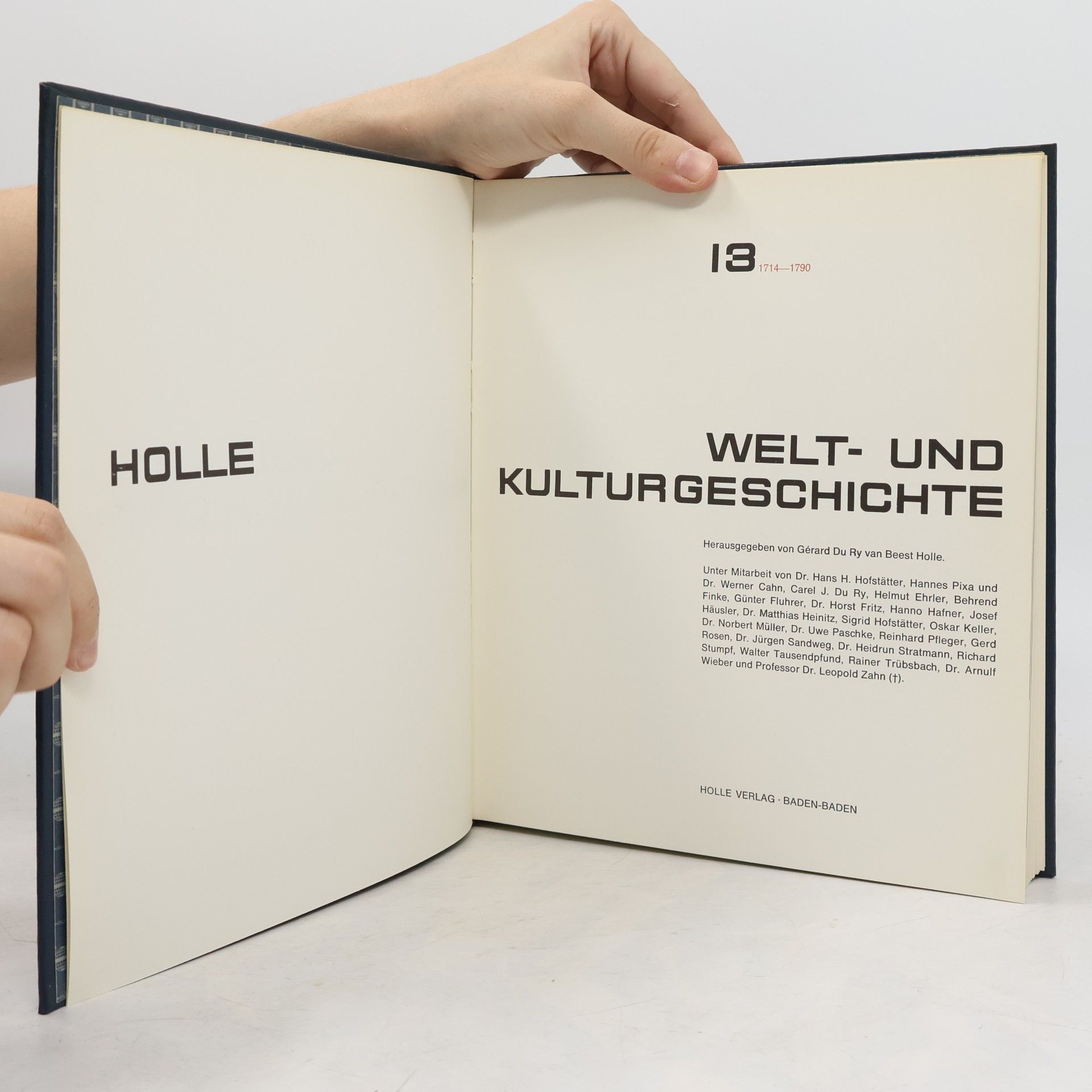 Gérard Du Ry van Beest Holle Welt- und Kulturgeschichte. 460/160 v. Chr. Band 5