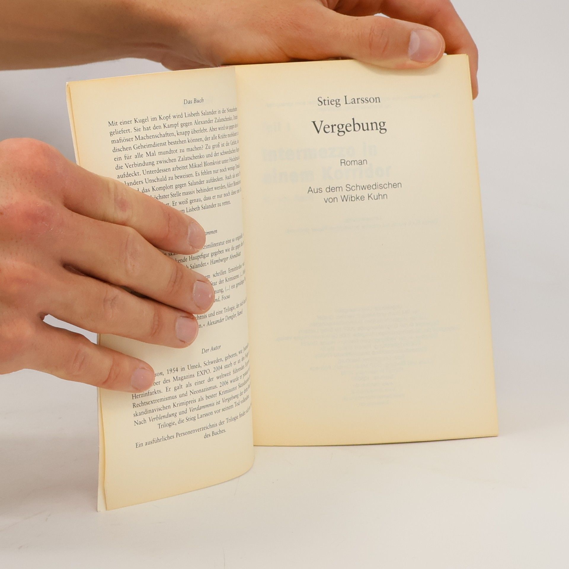 Stieg Larsson Vergebung