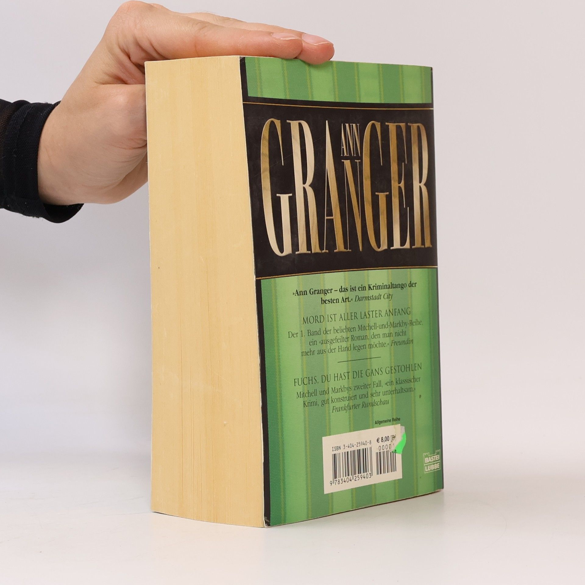 Ann Granger Mord ist aller Laster Anfang. Fuchs du hast die Gans gestohlen.