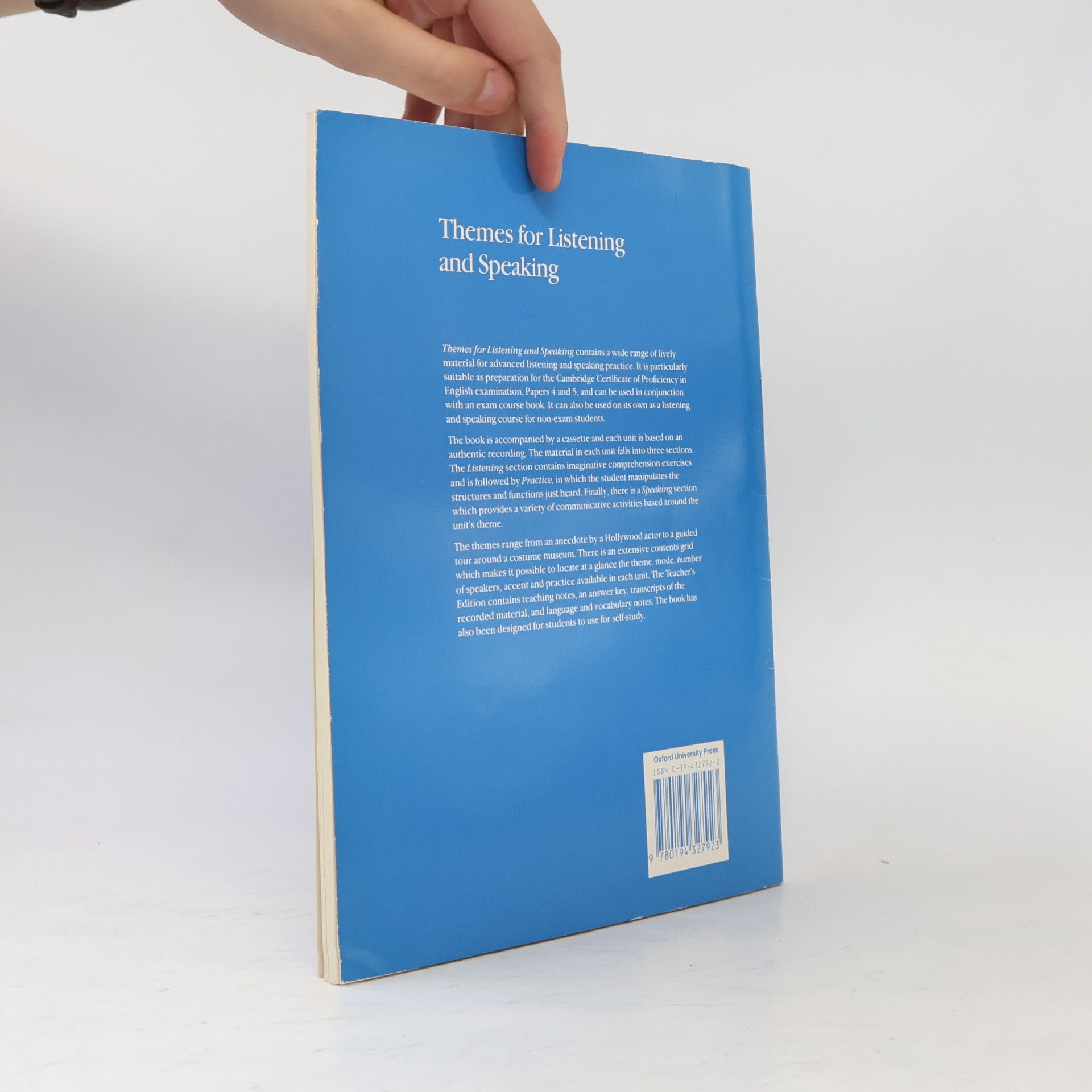 Various Themes Listen/Speaking Student's Book