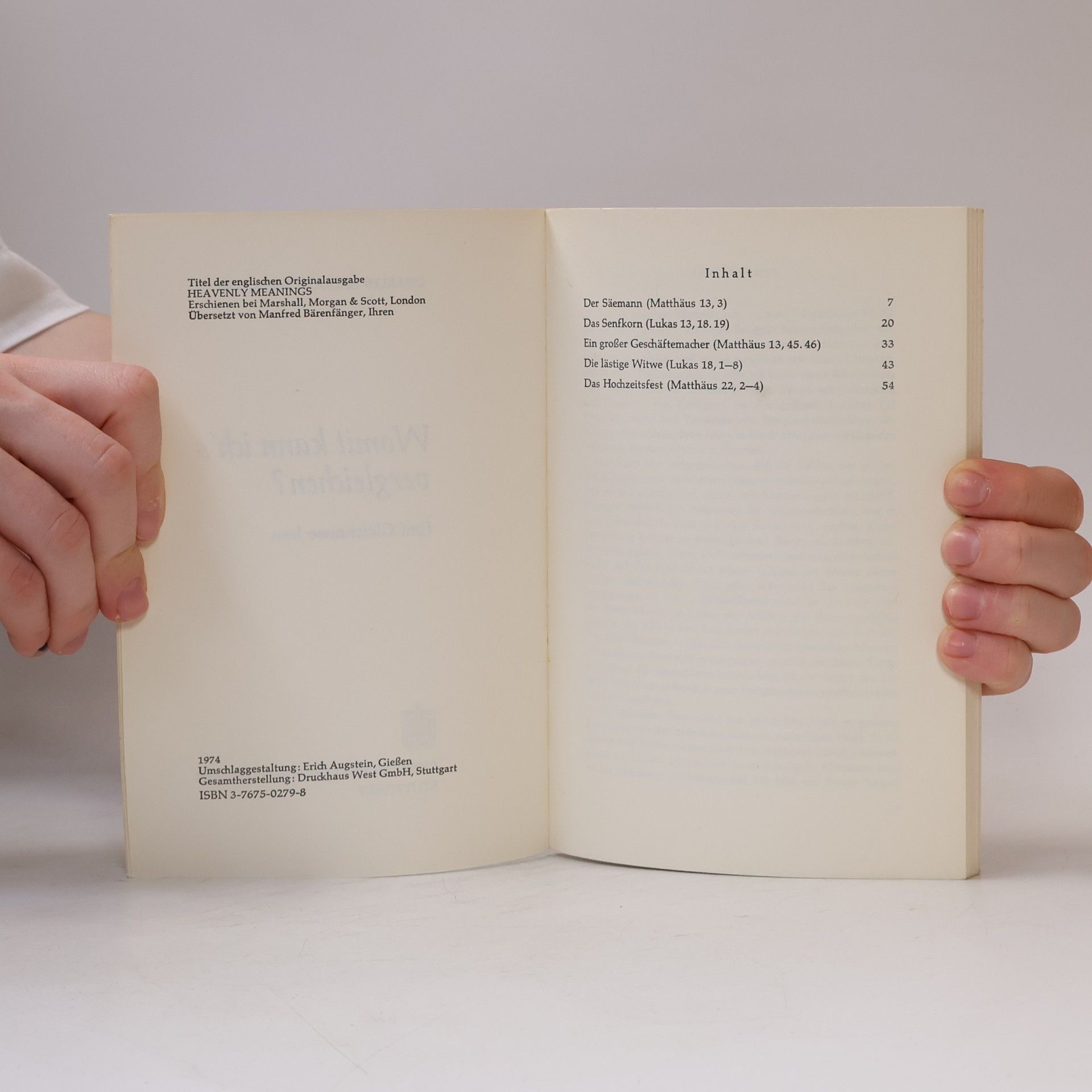 Charles Spurgeon Womit kann ich's vergleichen?