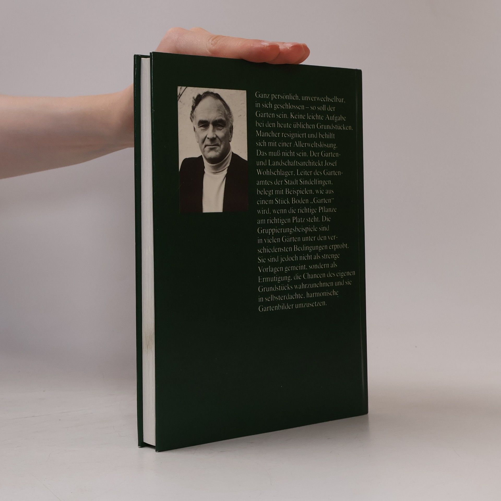Josef Wohlschlager Unser Garten meisterlich bepflanzt