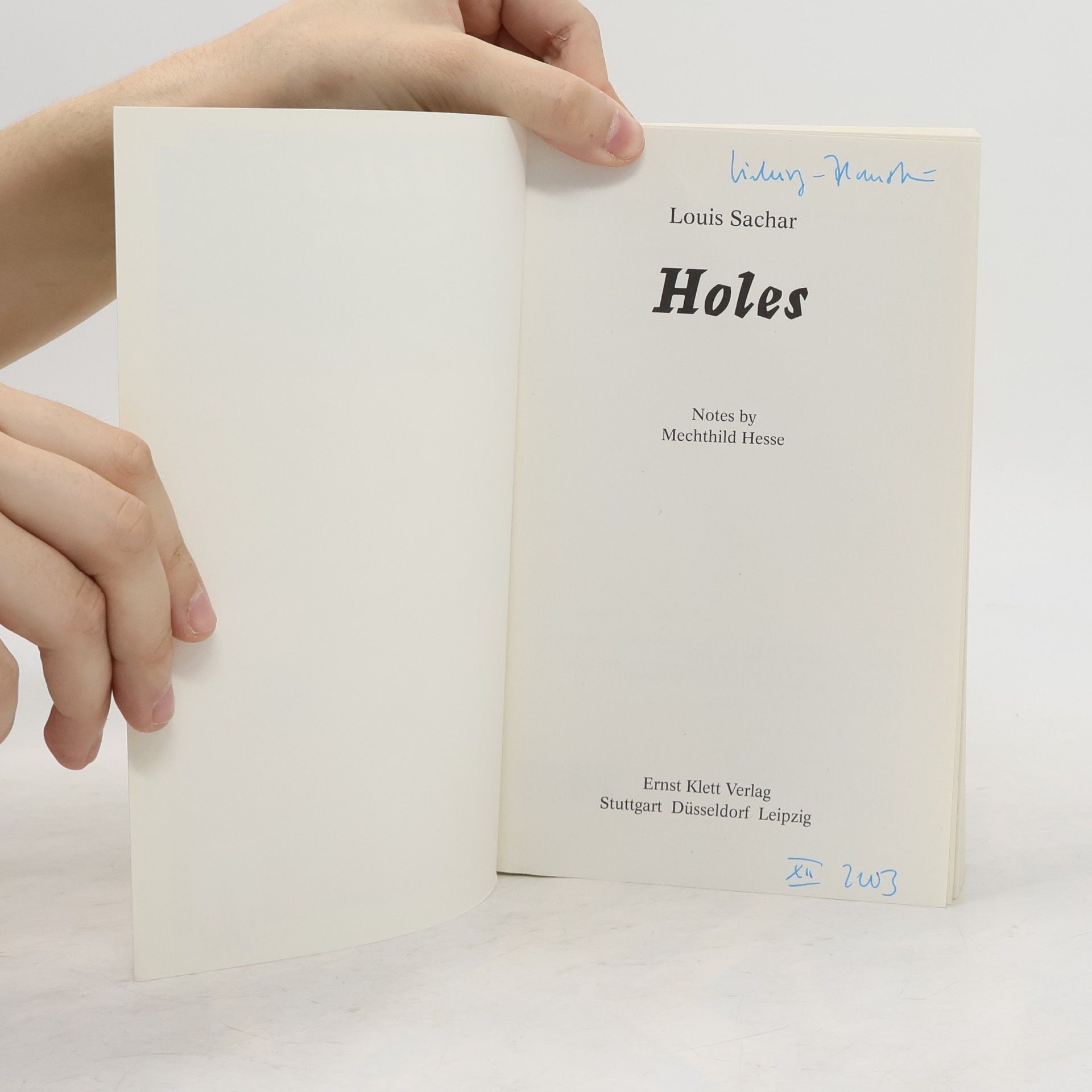 Louis Sachar Holes