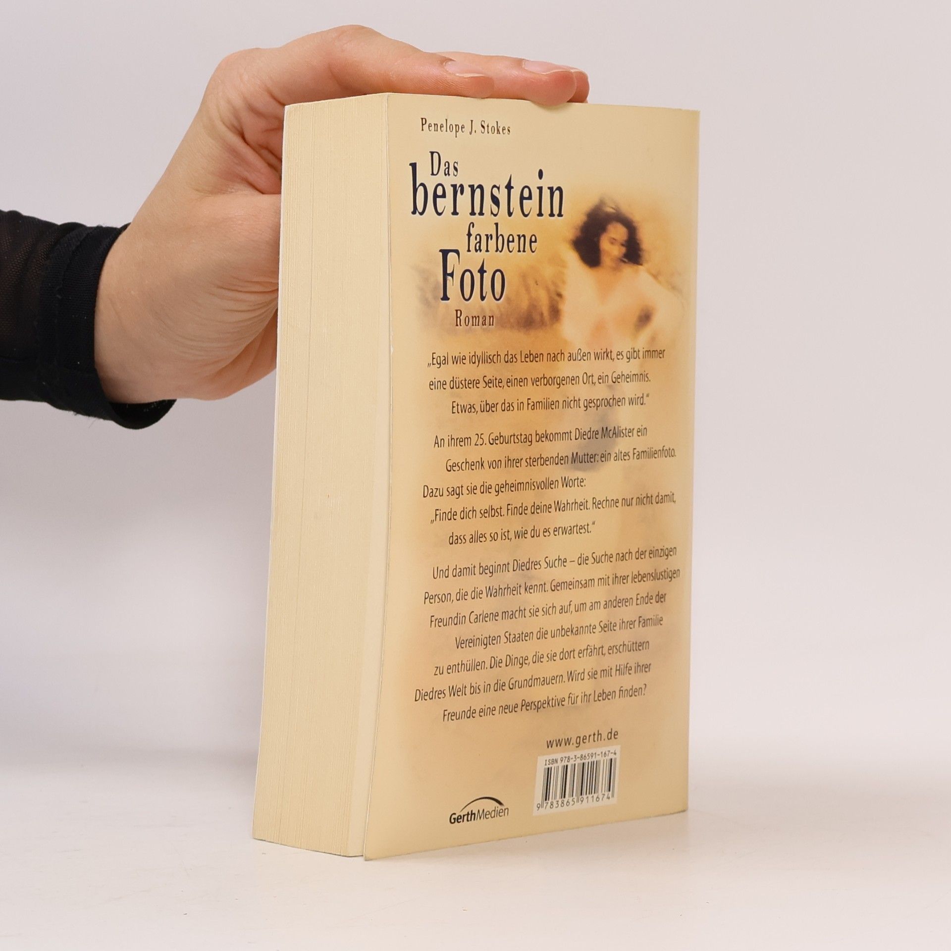 Penelope J. Stokes Das bernsteinfarbene Foto