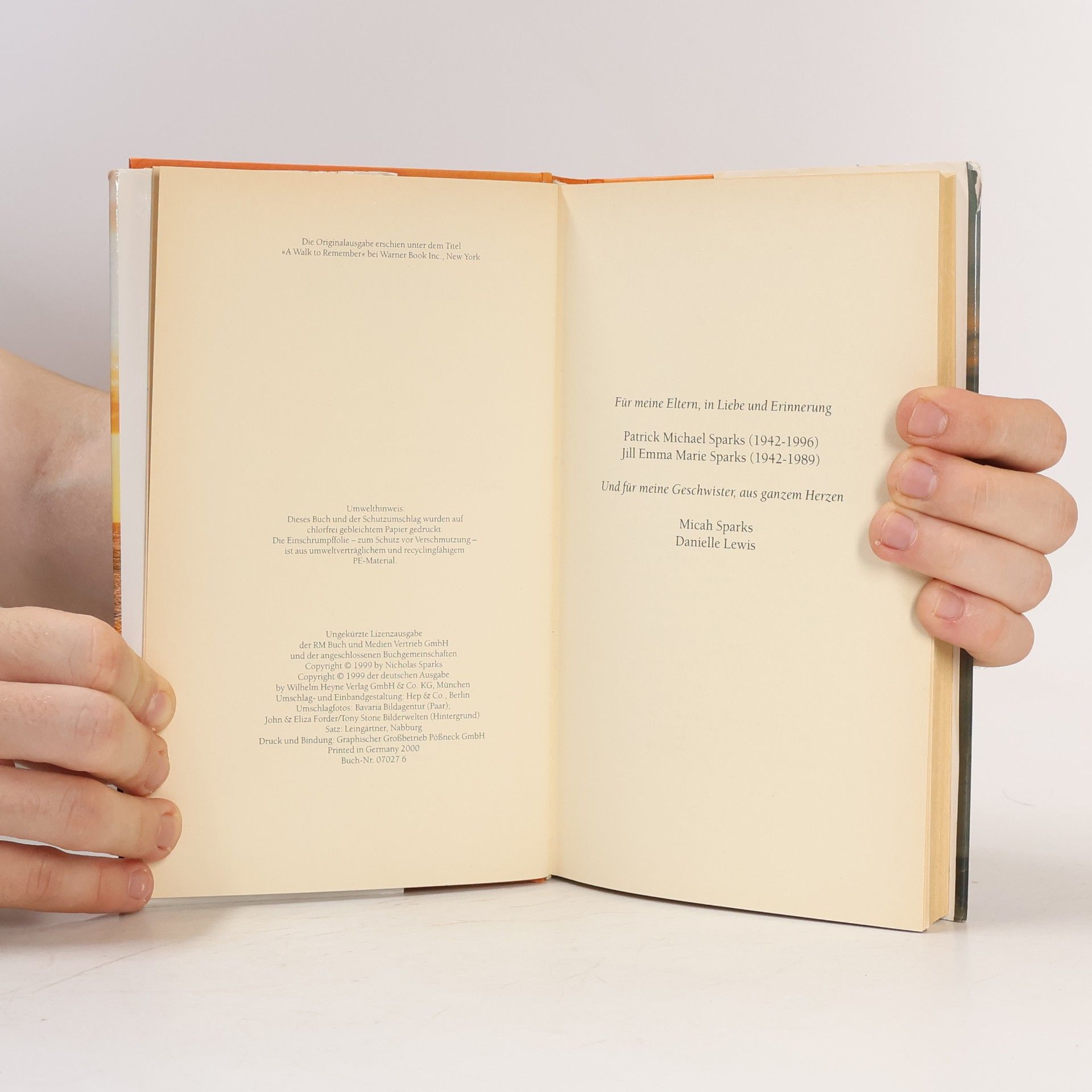 Nicholas Sparks Zeit im Wind