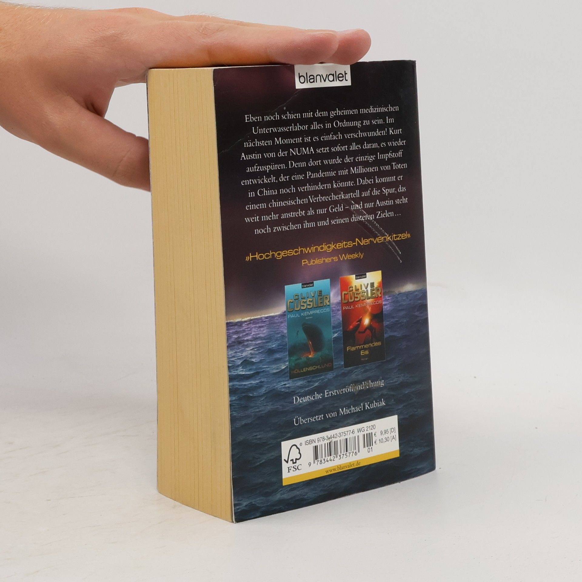 Clive Cussler Eiskalte Brandung