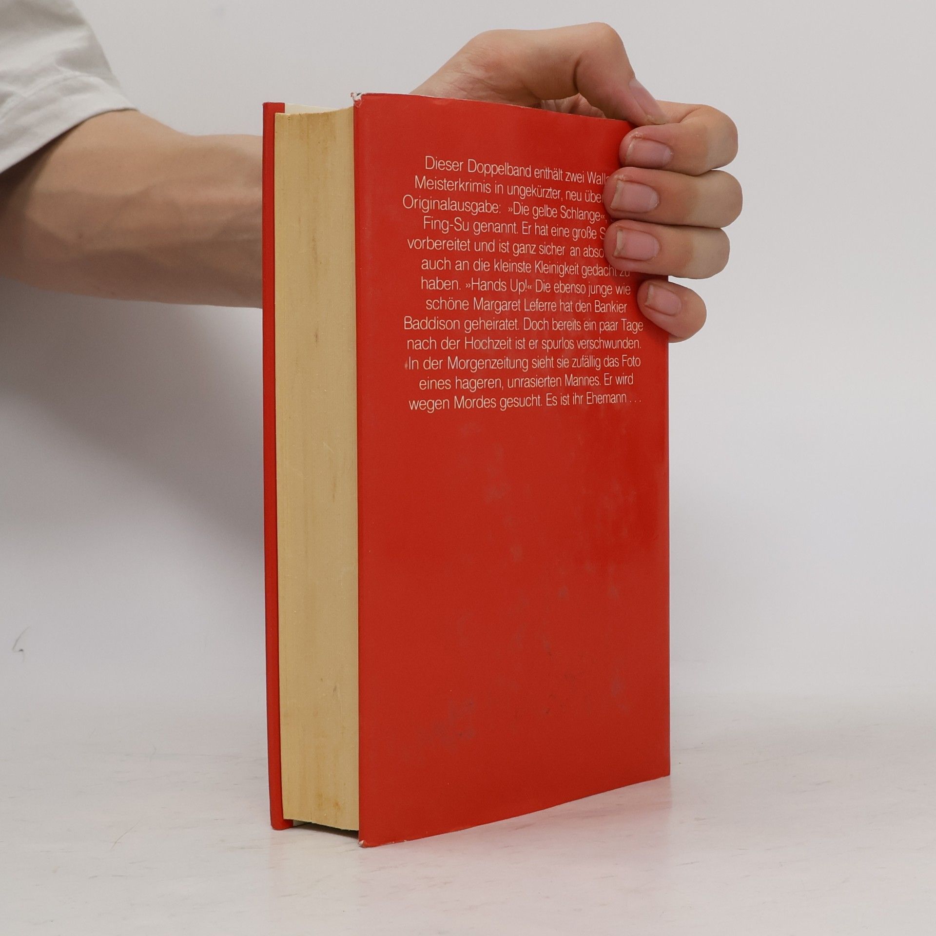 Edgar Wallace Hands up! Die gelbe Schlange