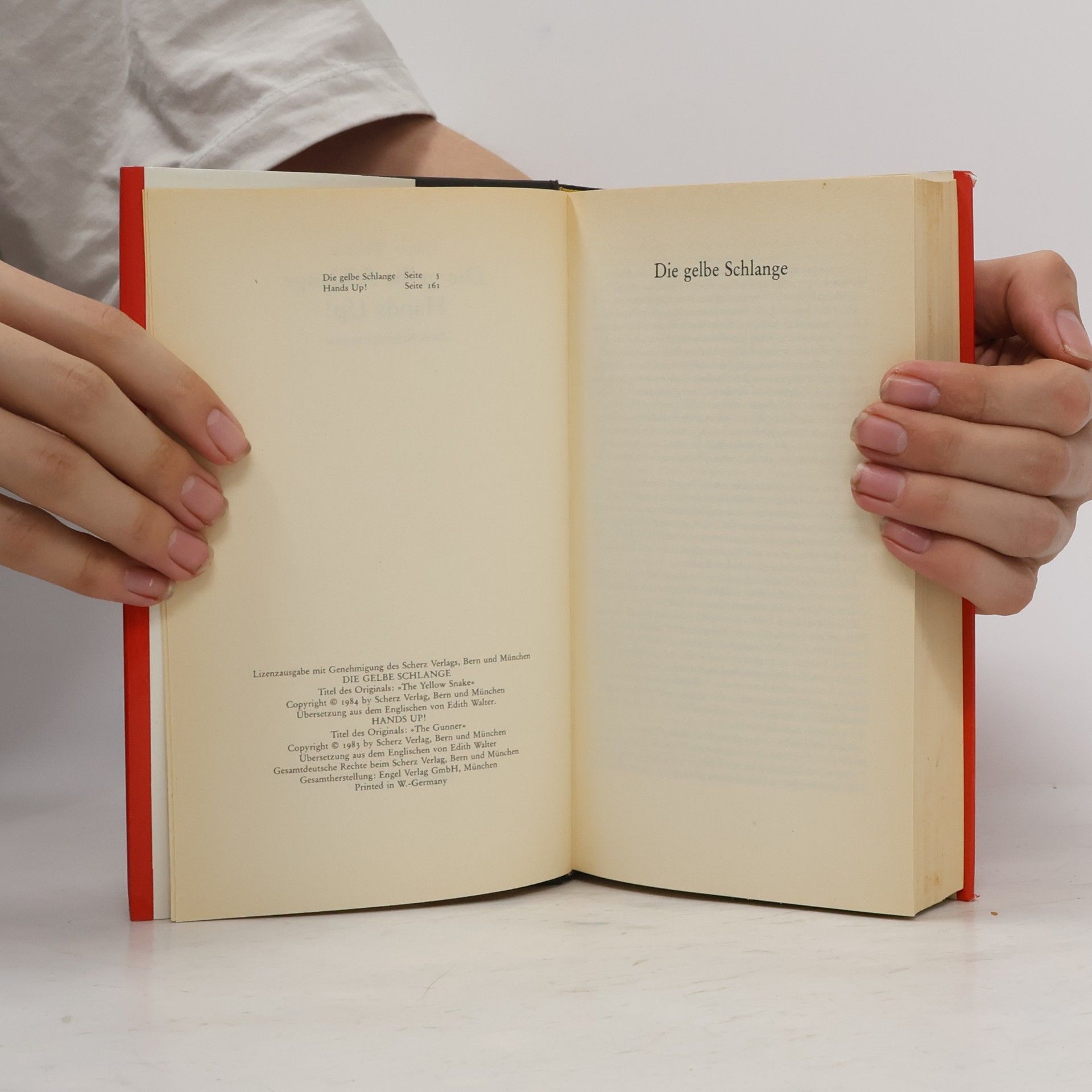 Edgar Wallace Hands up! Die gelbe Schlange