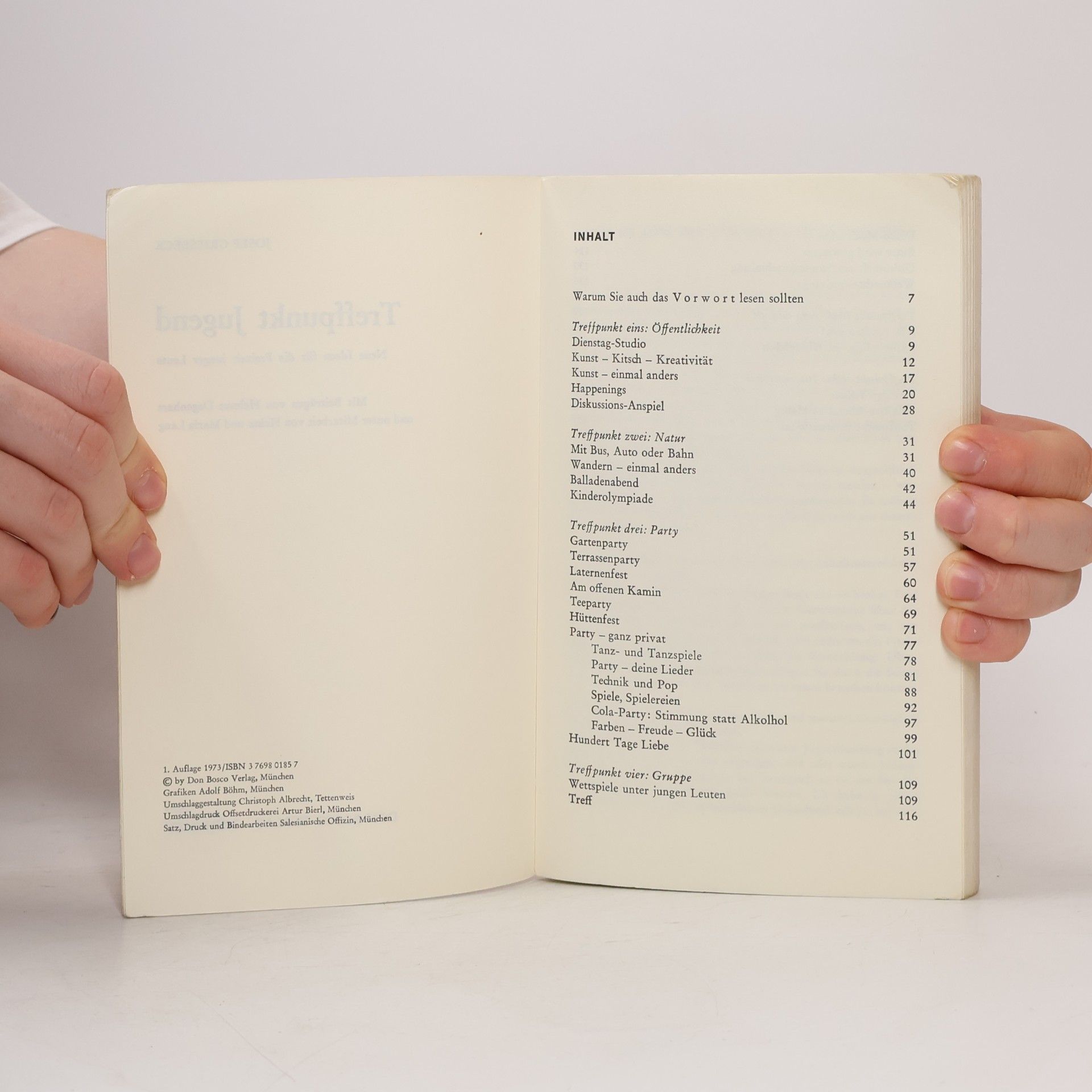 Josef Griesbeck Treffpunkt Jugend