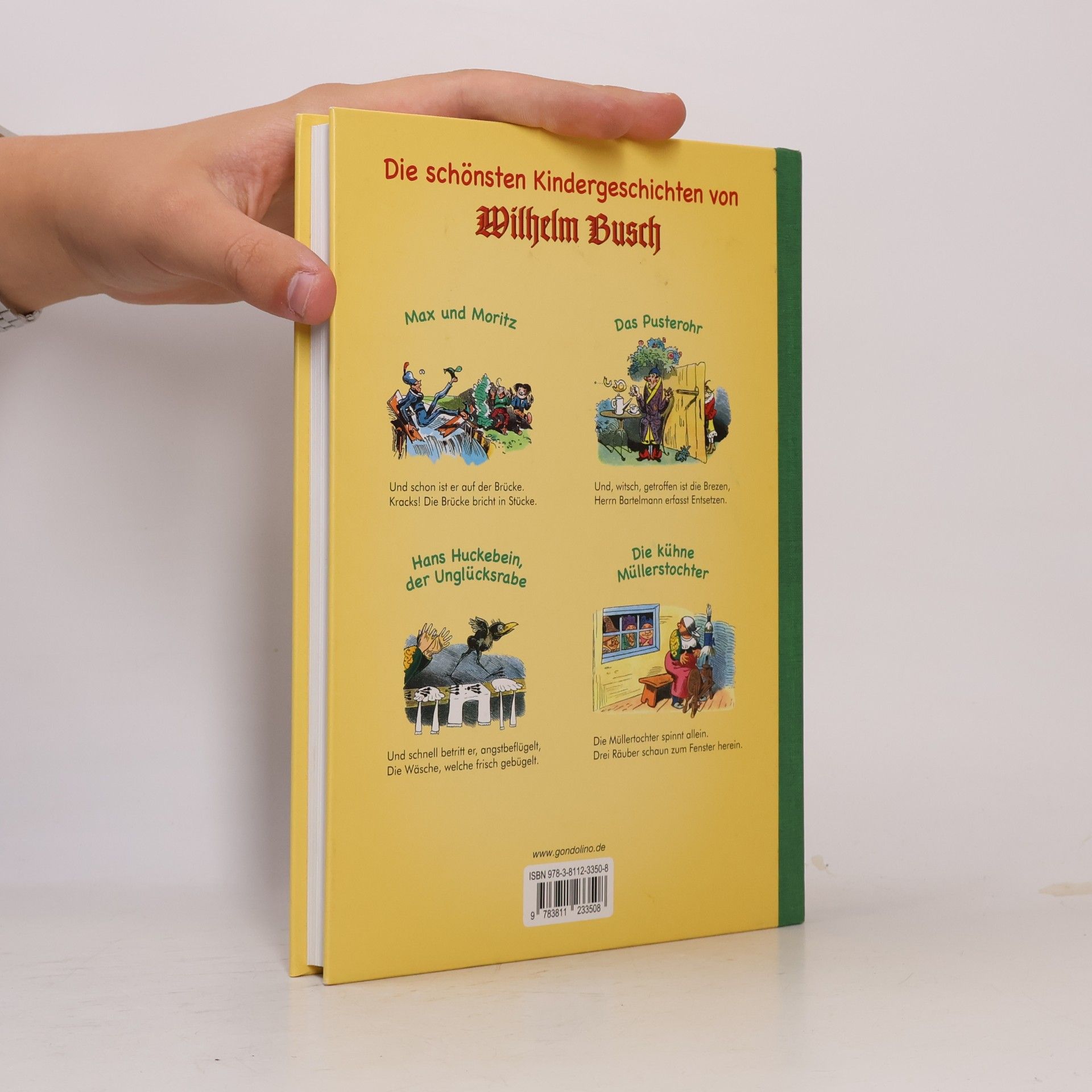 Gondolino Die schönsten Kindergeschichten von Wilhelm Busch