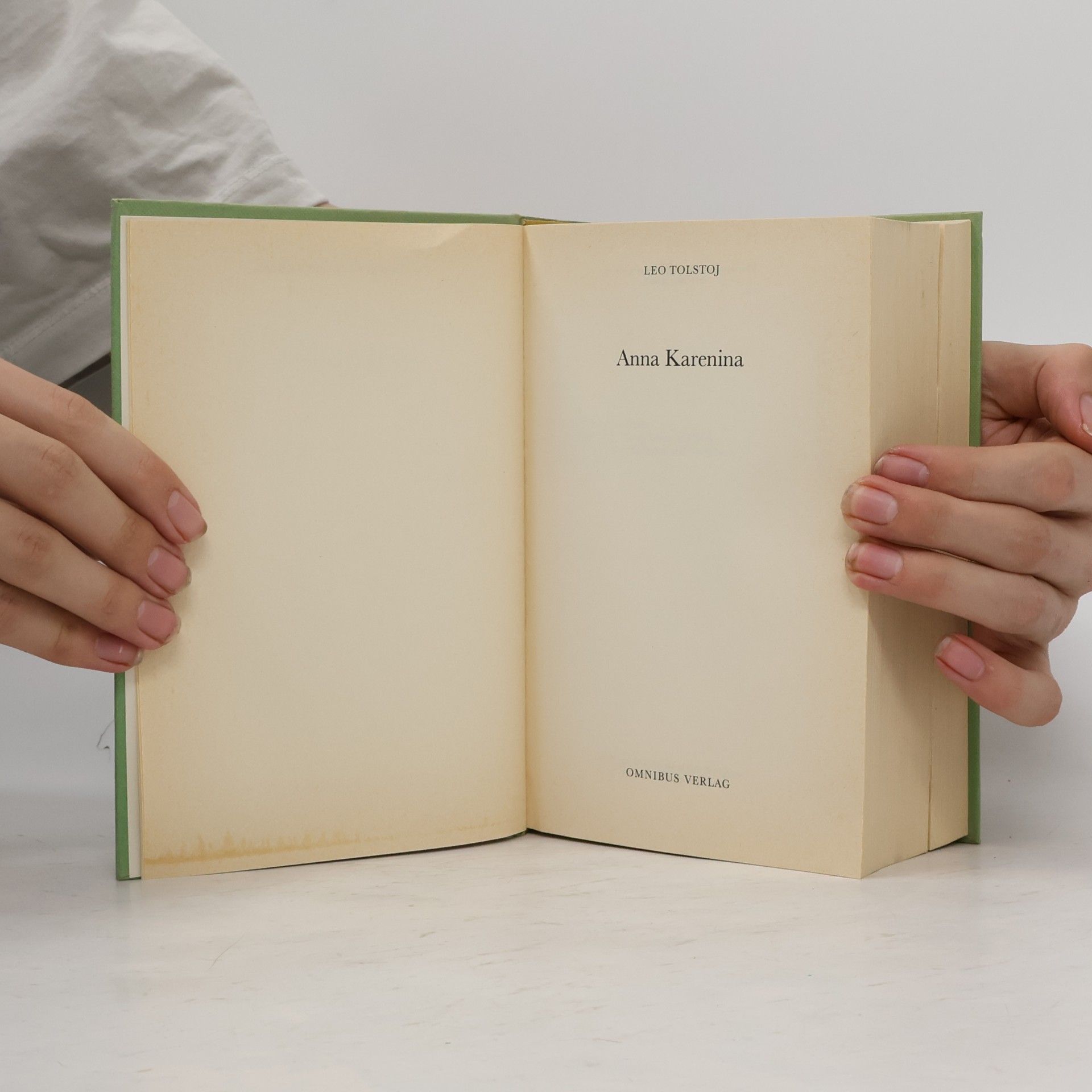 Lew Nikolajewitsch Tolstoi Anna Karenina