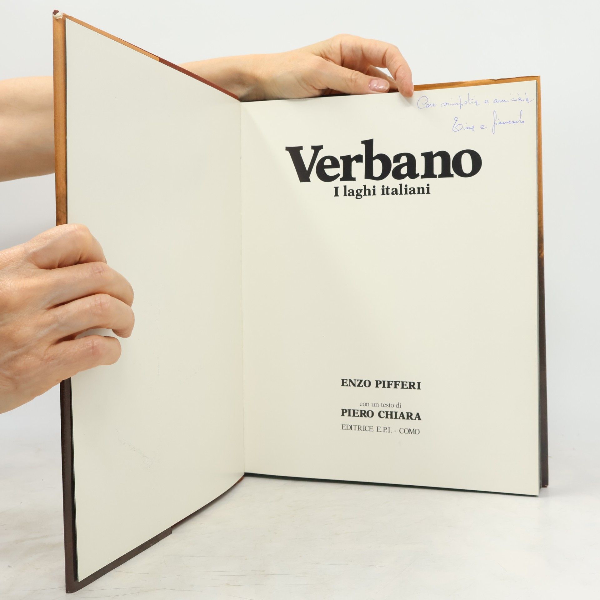 Enzo Pifferi Verbano, i laghi italiani