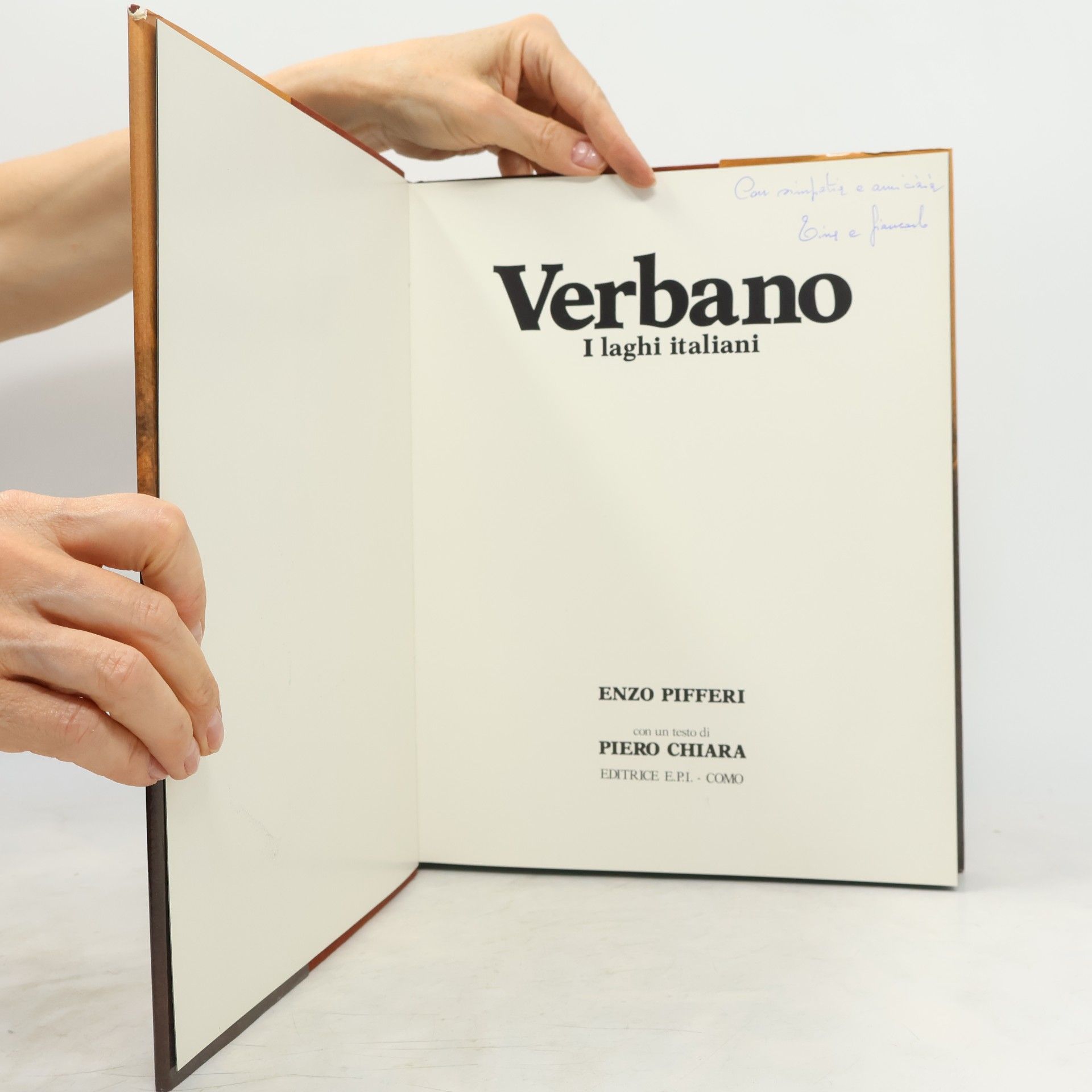 Enzo Pifferi Verbano, i laghi italiani
